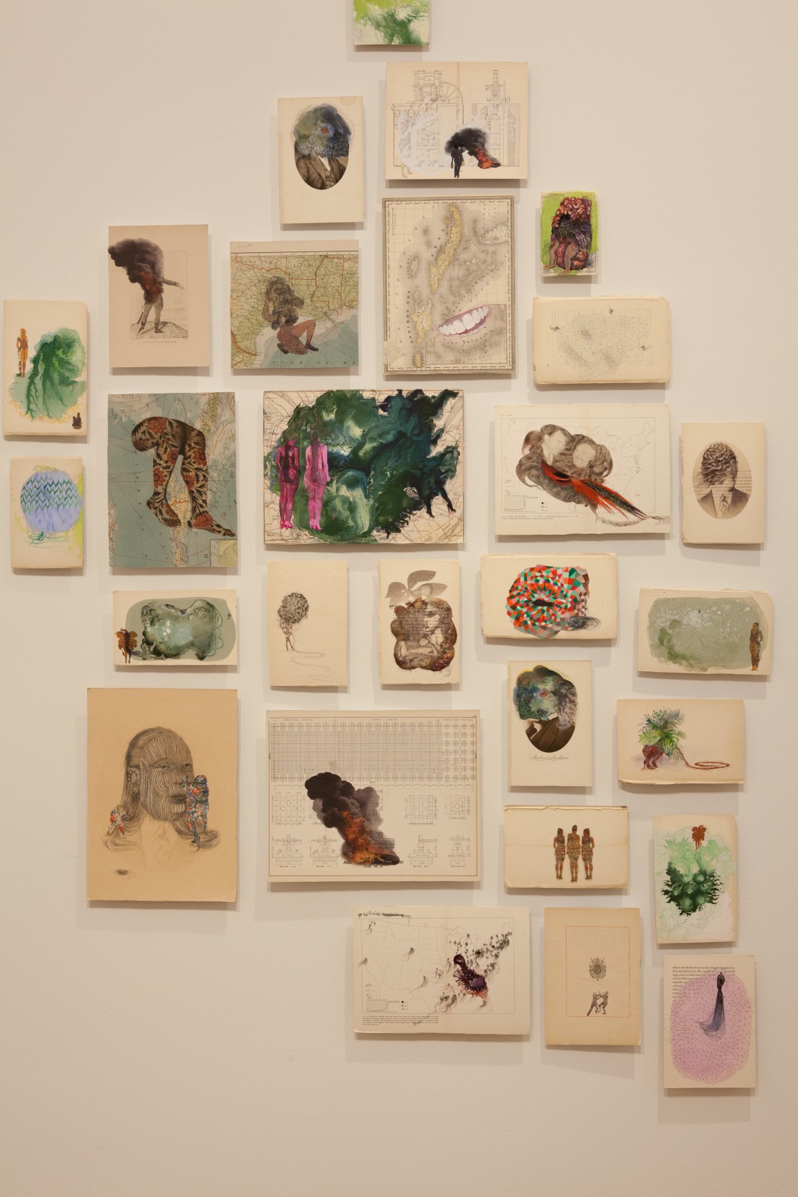 FIRELEI B&Aacute;EZ, Installation view:&nbsp;Vessels of Genealogies,&nbsp;DePaul Art Museum, April 27 &ndash; August 6, 2017