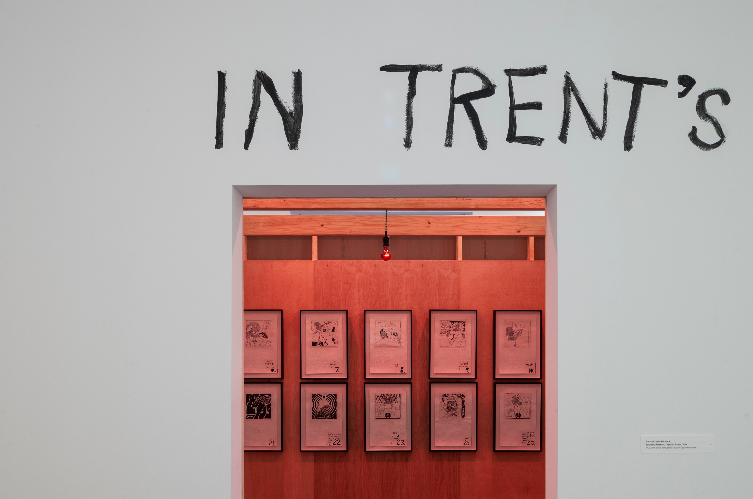 TRENTON DOYLE HANCOCK  Epidemic! Presents: Step and Screw!, 2014