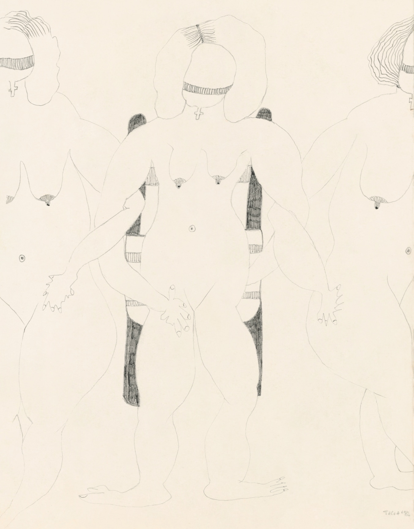Image of TECLA TOFANO Mas que Unidas, Entrelazadas (More Intertwined than Joined), 1972