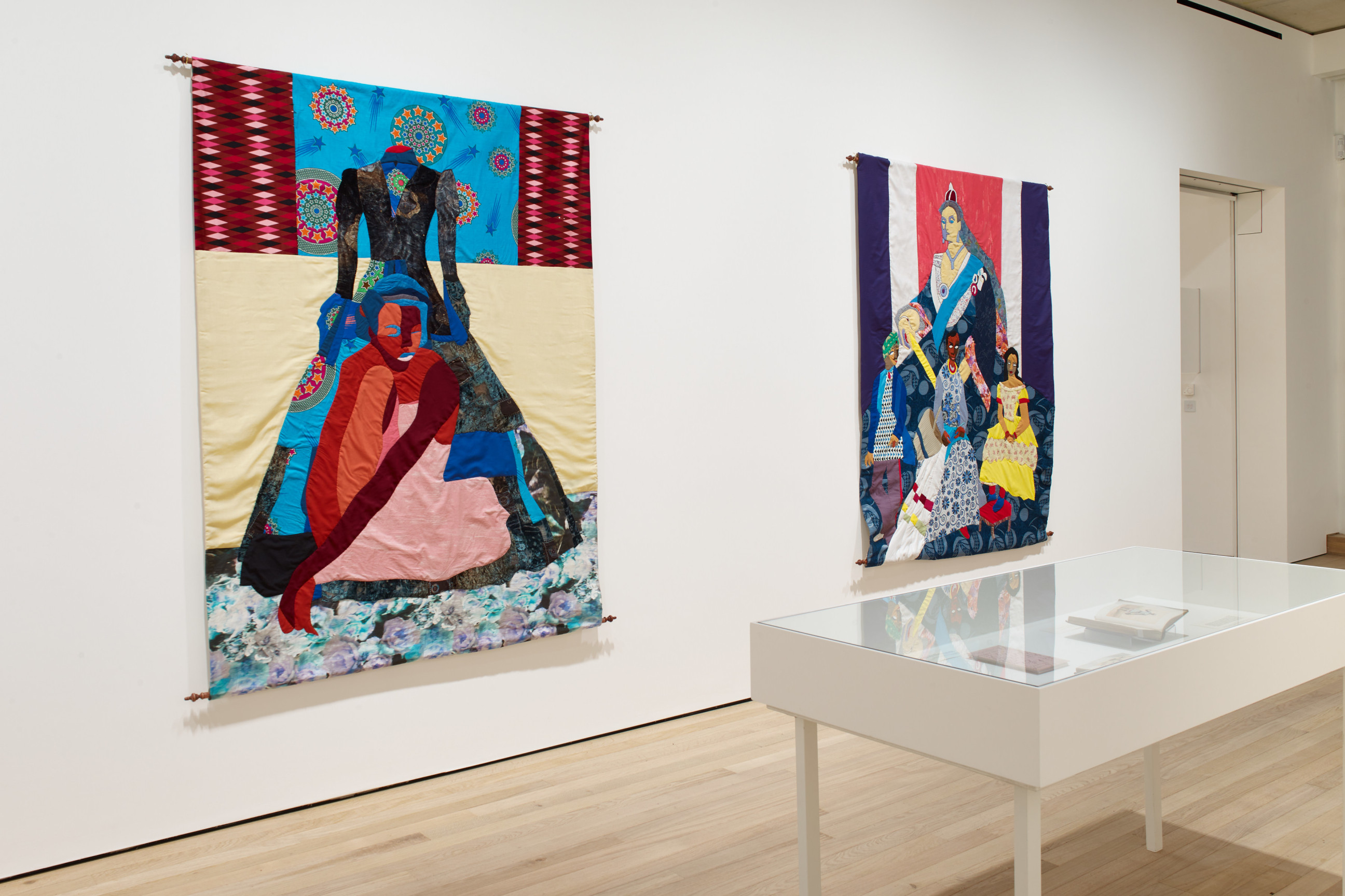 gallery view of two artworks