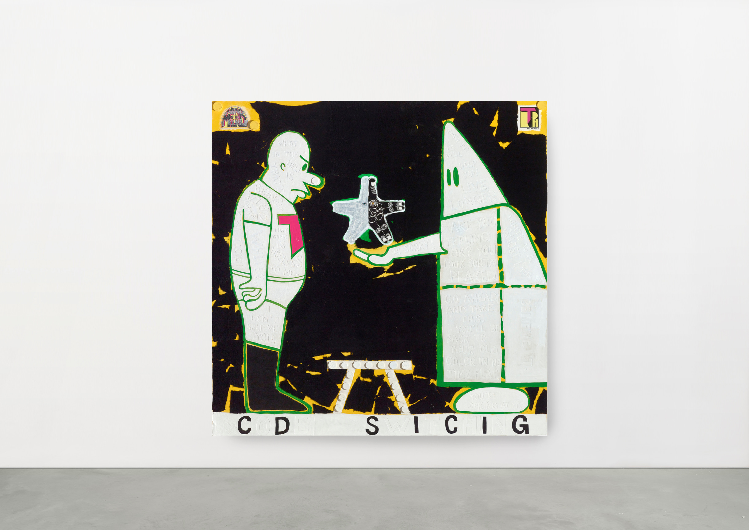 Image of TRENTON DOYLE HANCOCK's Step and Screw: The Star of Code Switching, 2020