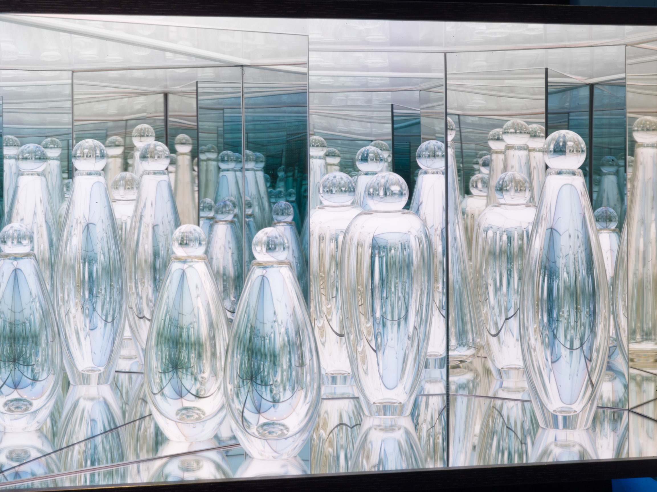 Detail of JOSIAH MCELHENY's Three Twilight Labyrinths, 2019