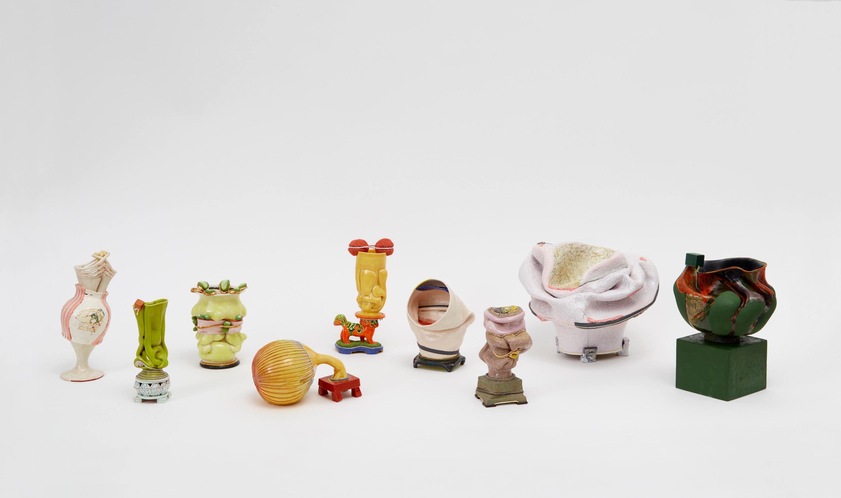 Installation View of Kathy Butterly: A beloved collection, 1994-2022 at 48 Walker, James Cohan,