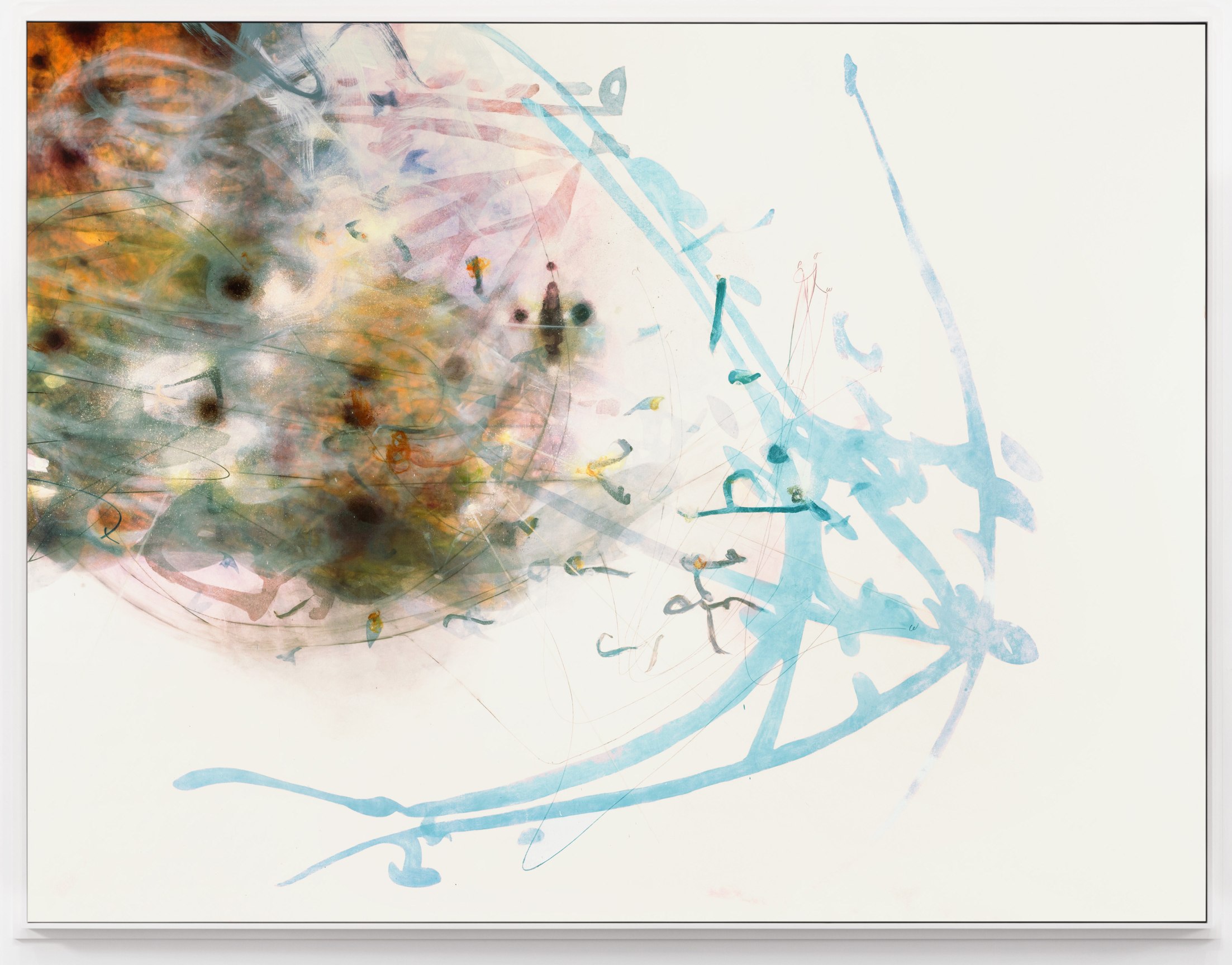 image of matthew ritchie's A bridge, a gate, an ocean,&nbsp;2014