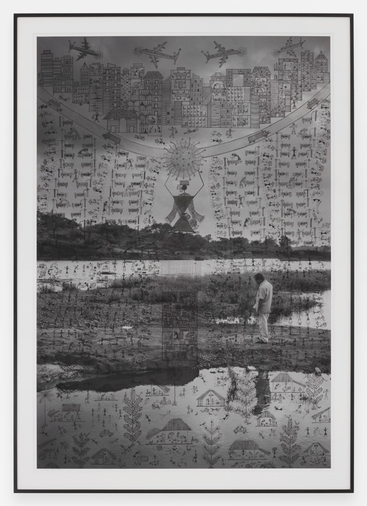 Image of GAURI GILL and RAJESH VANGAD's The Great Pandemic from the series Fields of Sight, 2021