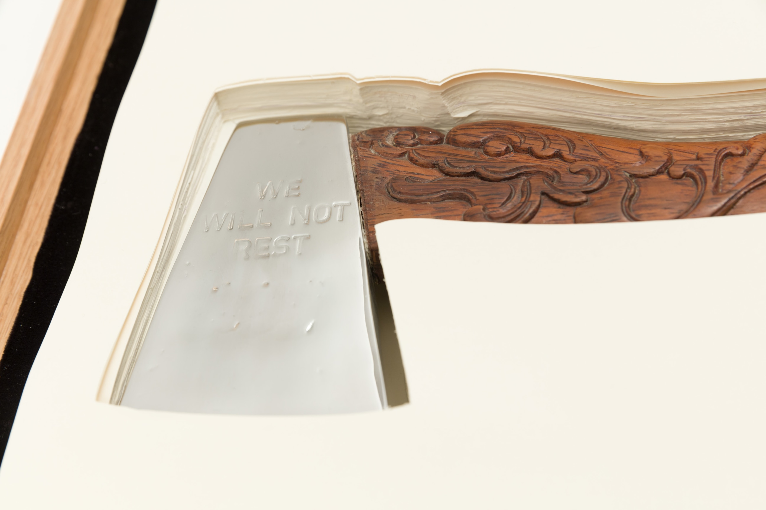 detail of THE PROPELLER GROUP's The Axe Fight, 2013 - 2018