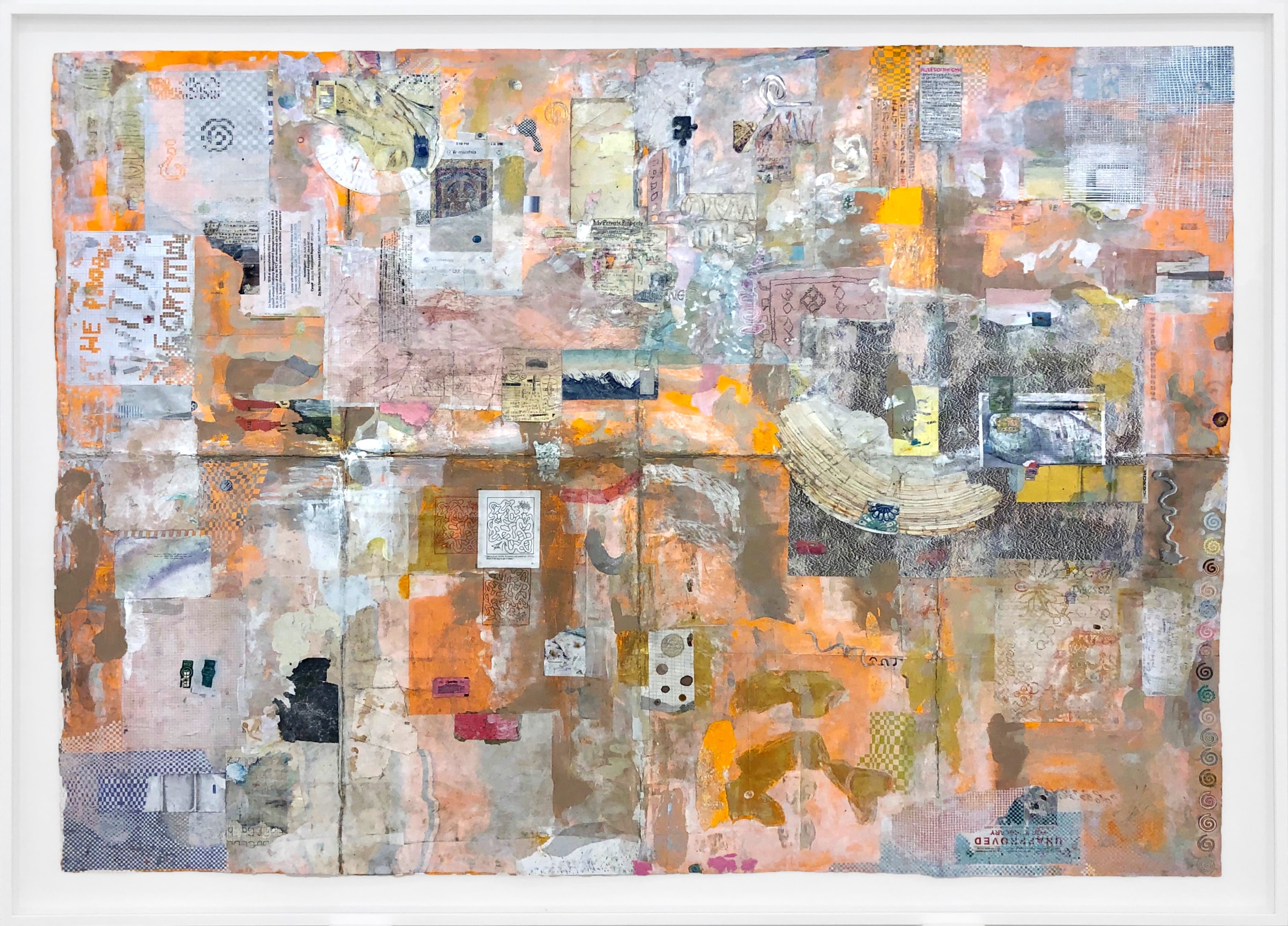 Image of SIMON EVANS's Into the grey night we go, 2019