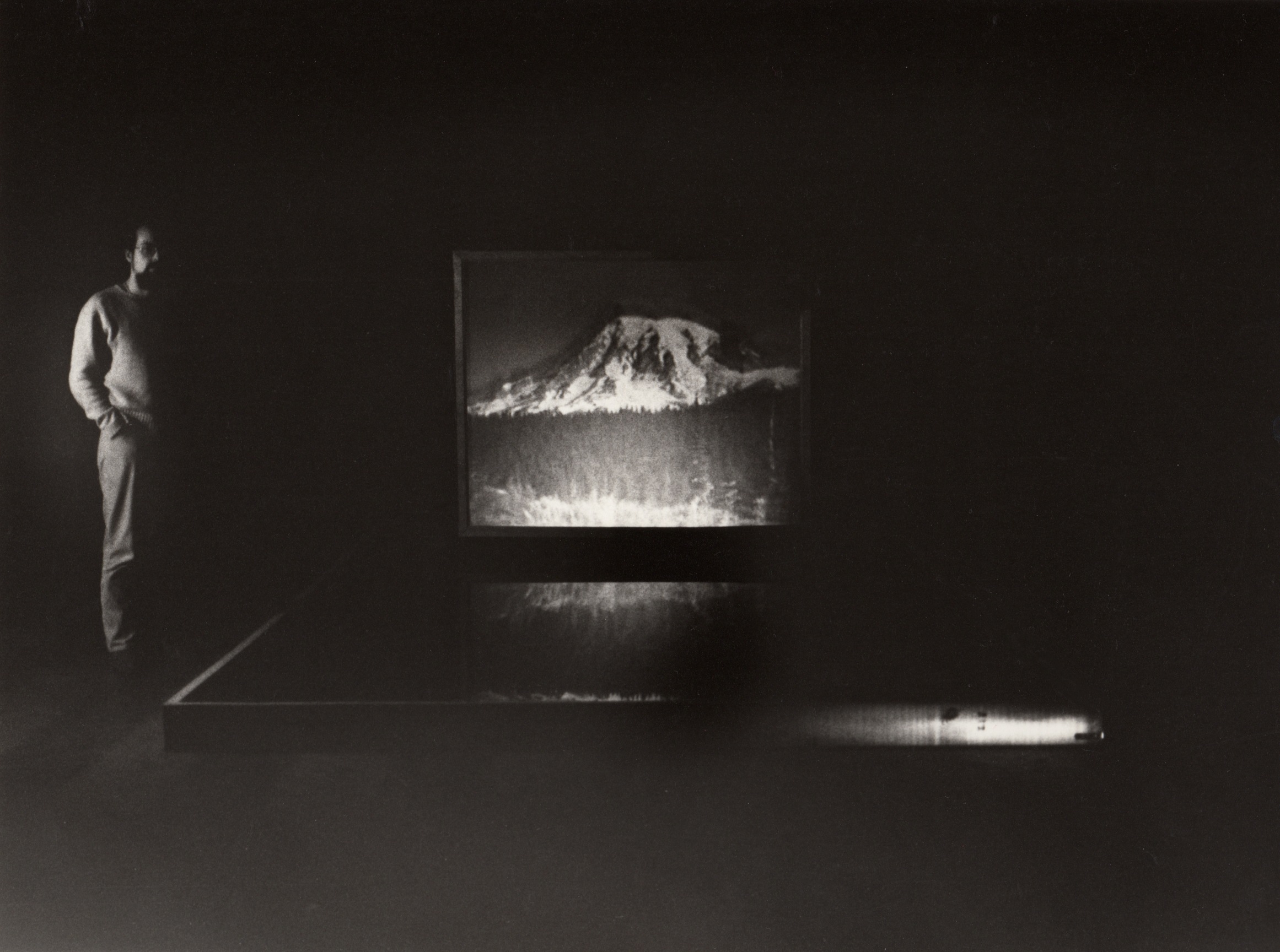 Black and white image of Moving Stillness: Mount&nbsp;Rainier 1979