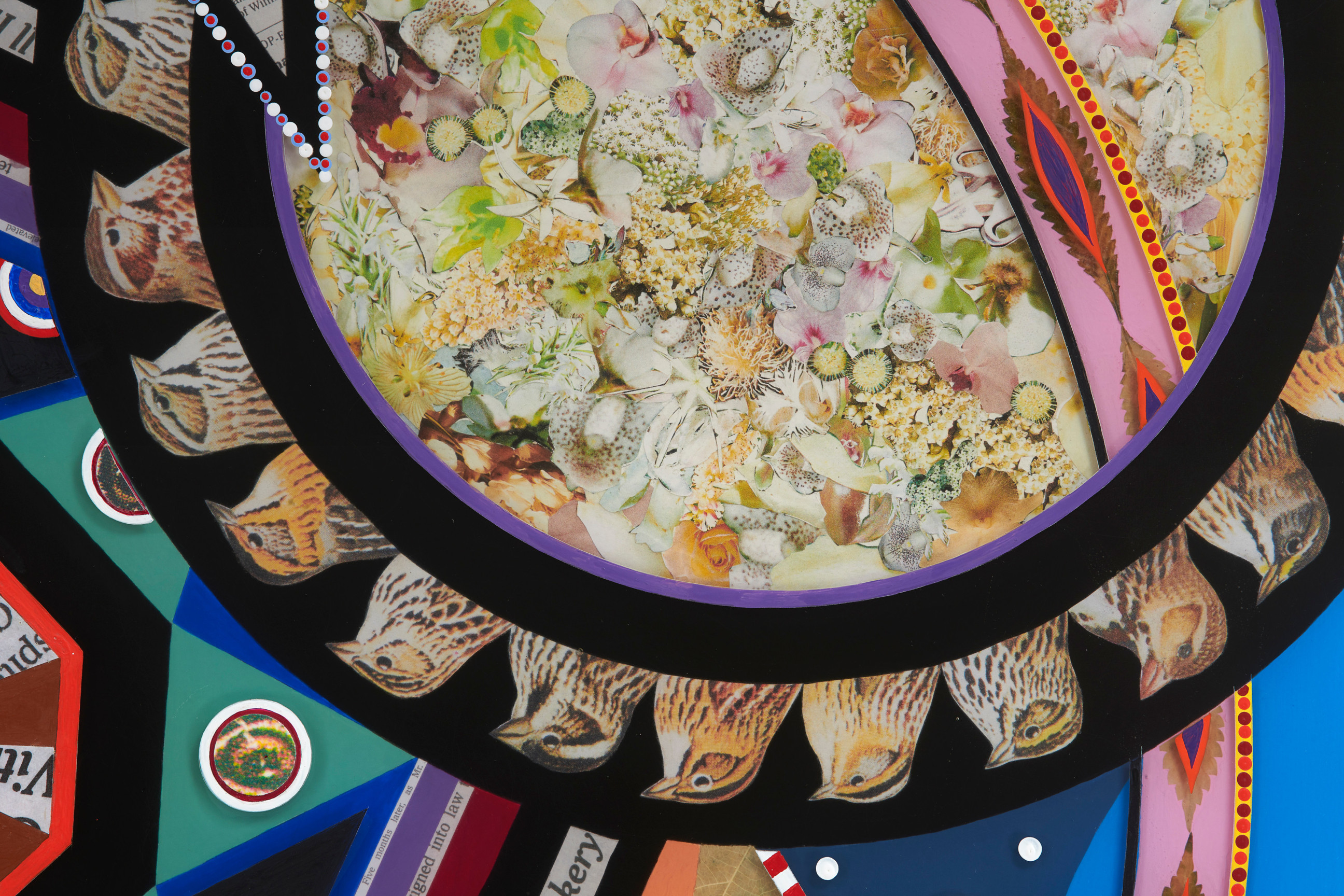 Detail of FRED TOMASELLI's Untitled, 2019