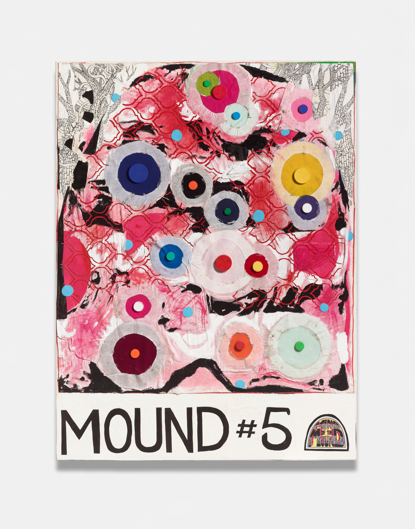 Image of TRENTON DOYLE HANCOCK's Mound #5 with Color Transmission, 2021