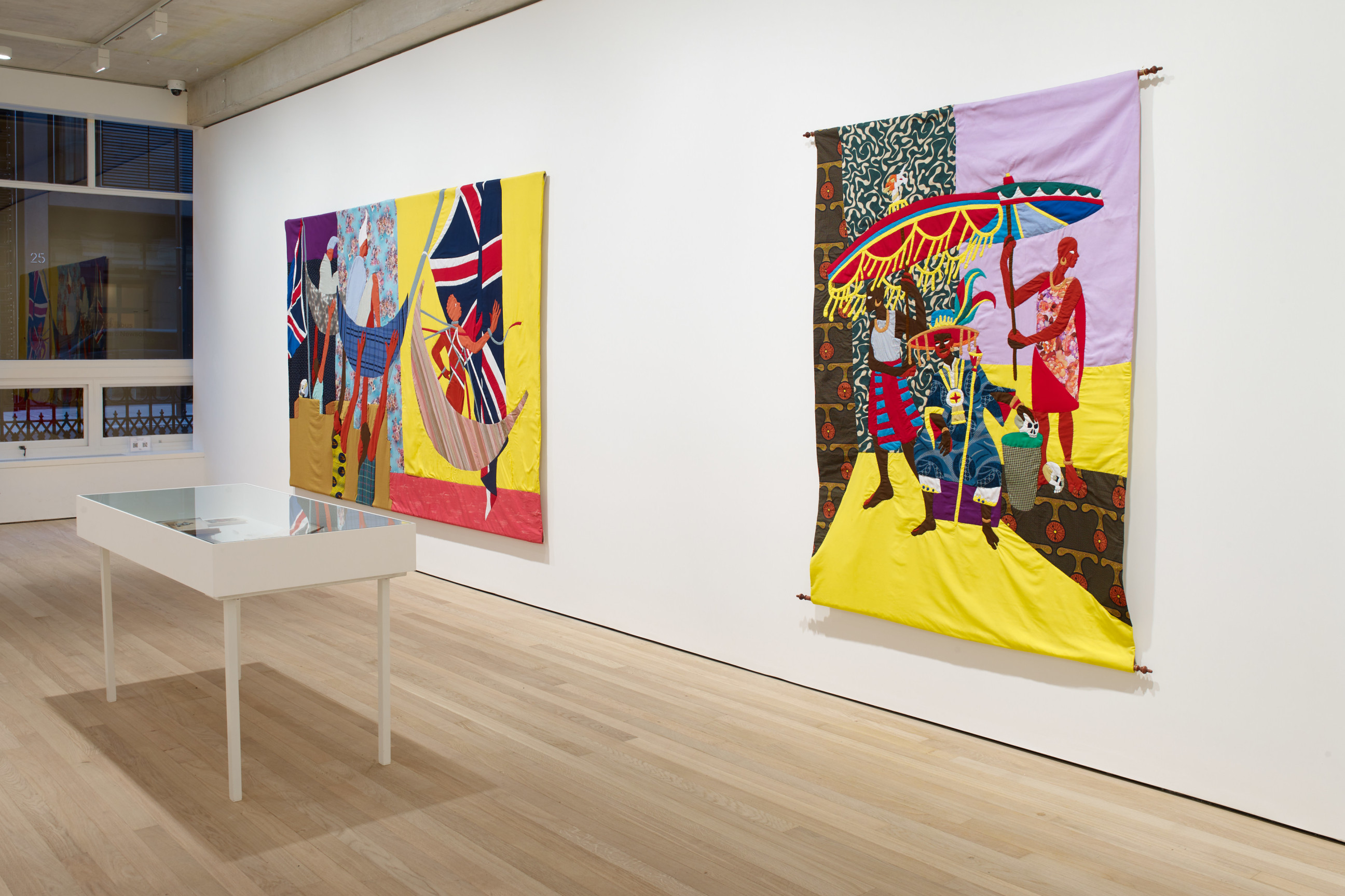 gallery view of two artworks