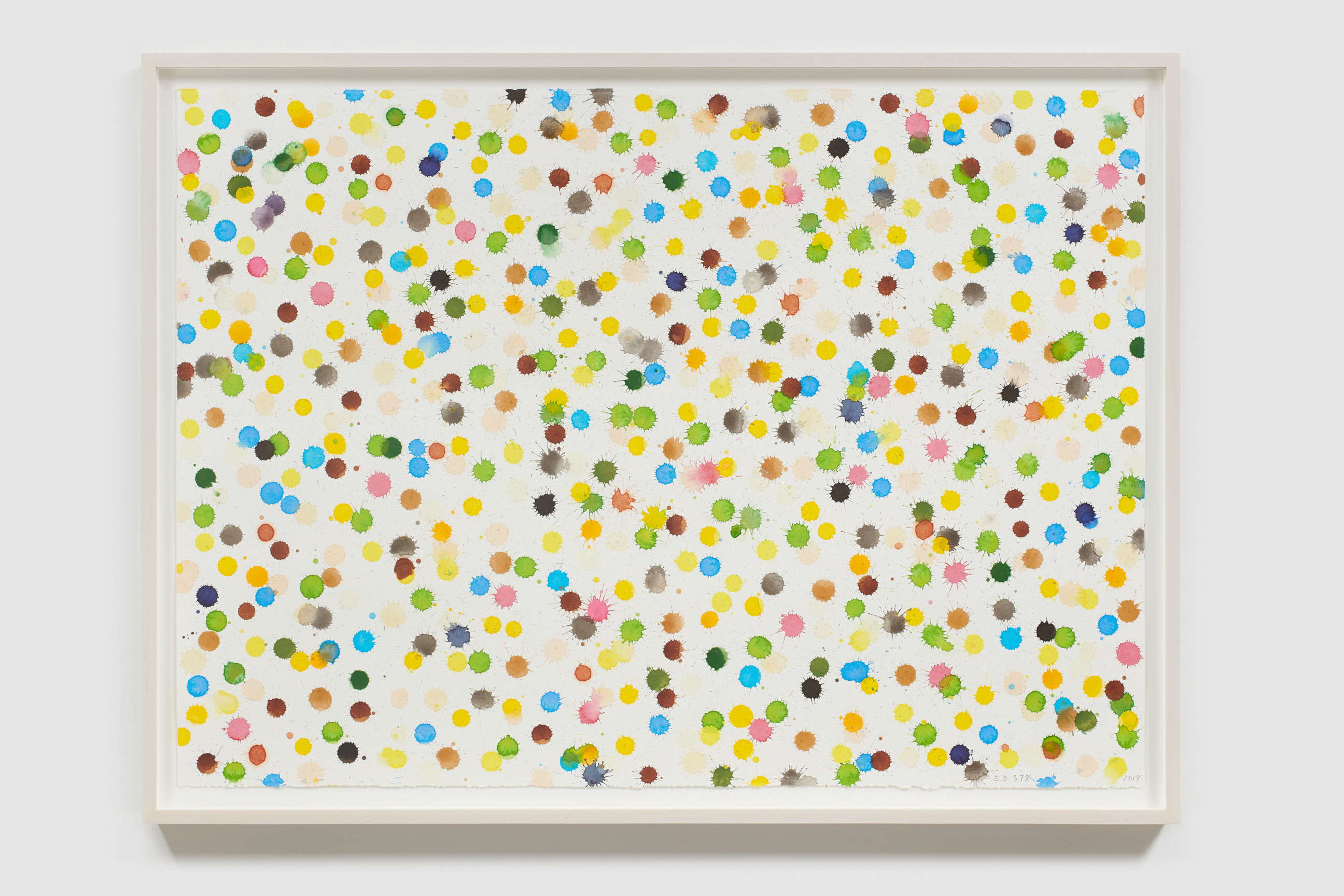 Image of SPENCER FINCH's Word Rain (Better than &mdash; Music!), 2018