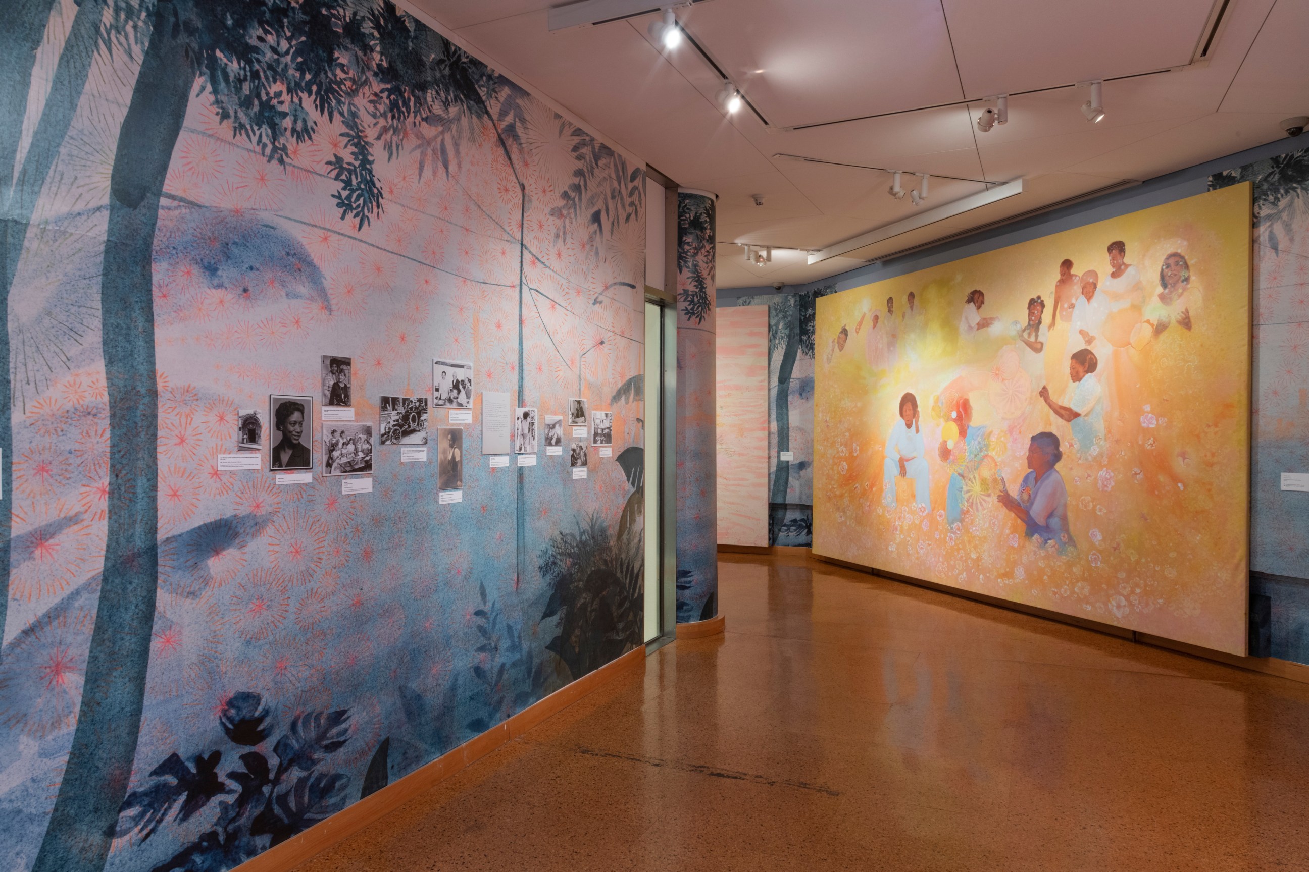FIRELEI B&Aacute;EZ, Installation view:&nbsp;Joy Out of Fire, presented by The Studio Museum in Harlem,&nbsp;on view at The Schomburg Center for Research in Black Culture, May 1 -November 24, 2018