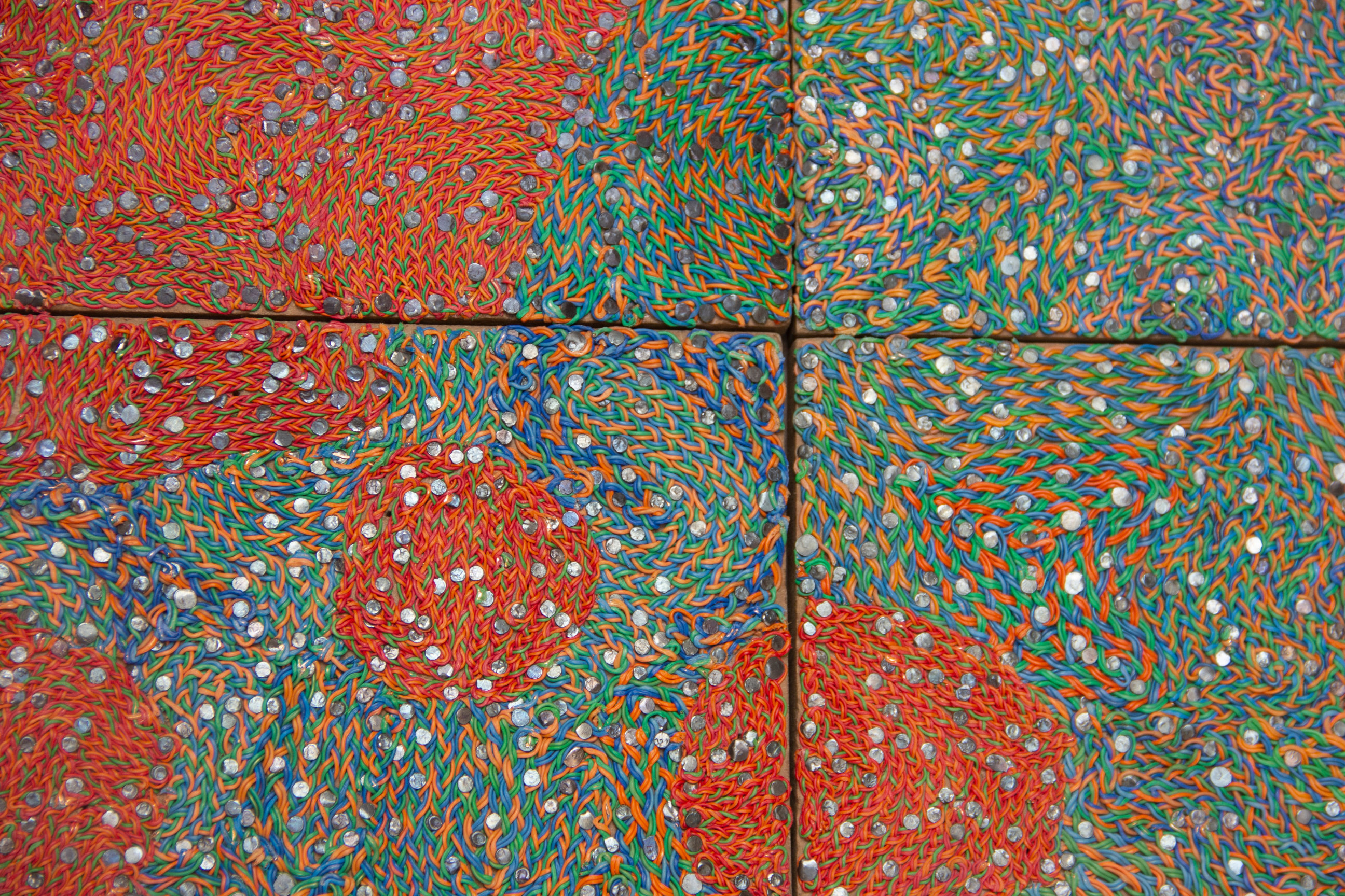 ELIAS SIME Tightrope: Noiseless 22, 2019 (detail)