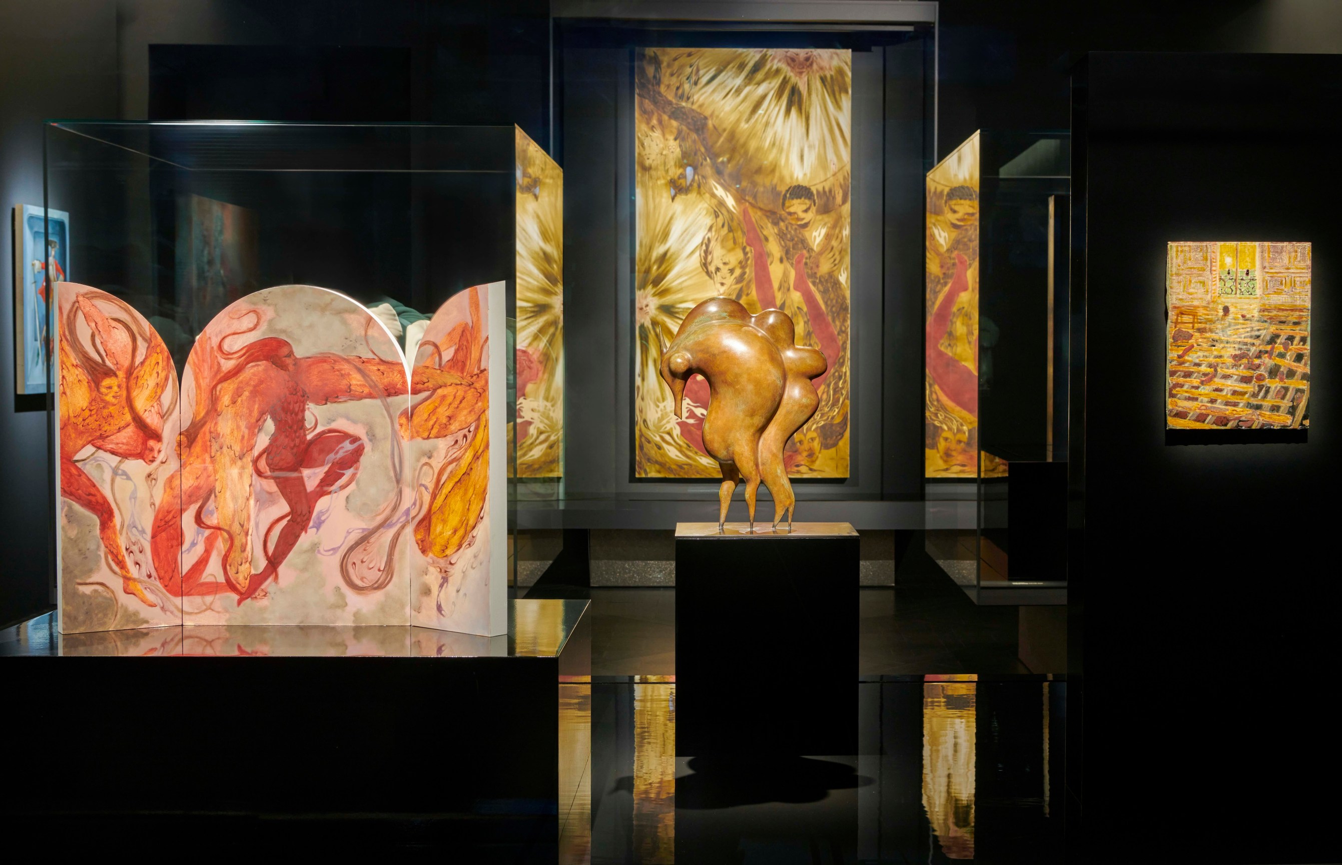 Installation view, Seven Heavenly Senses,&nbsp;The Al Thani Collection,&nbsp;Paris, France, June 27 - October 5, 2025. Photo by&nbsp;Marc Domage.