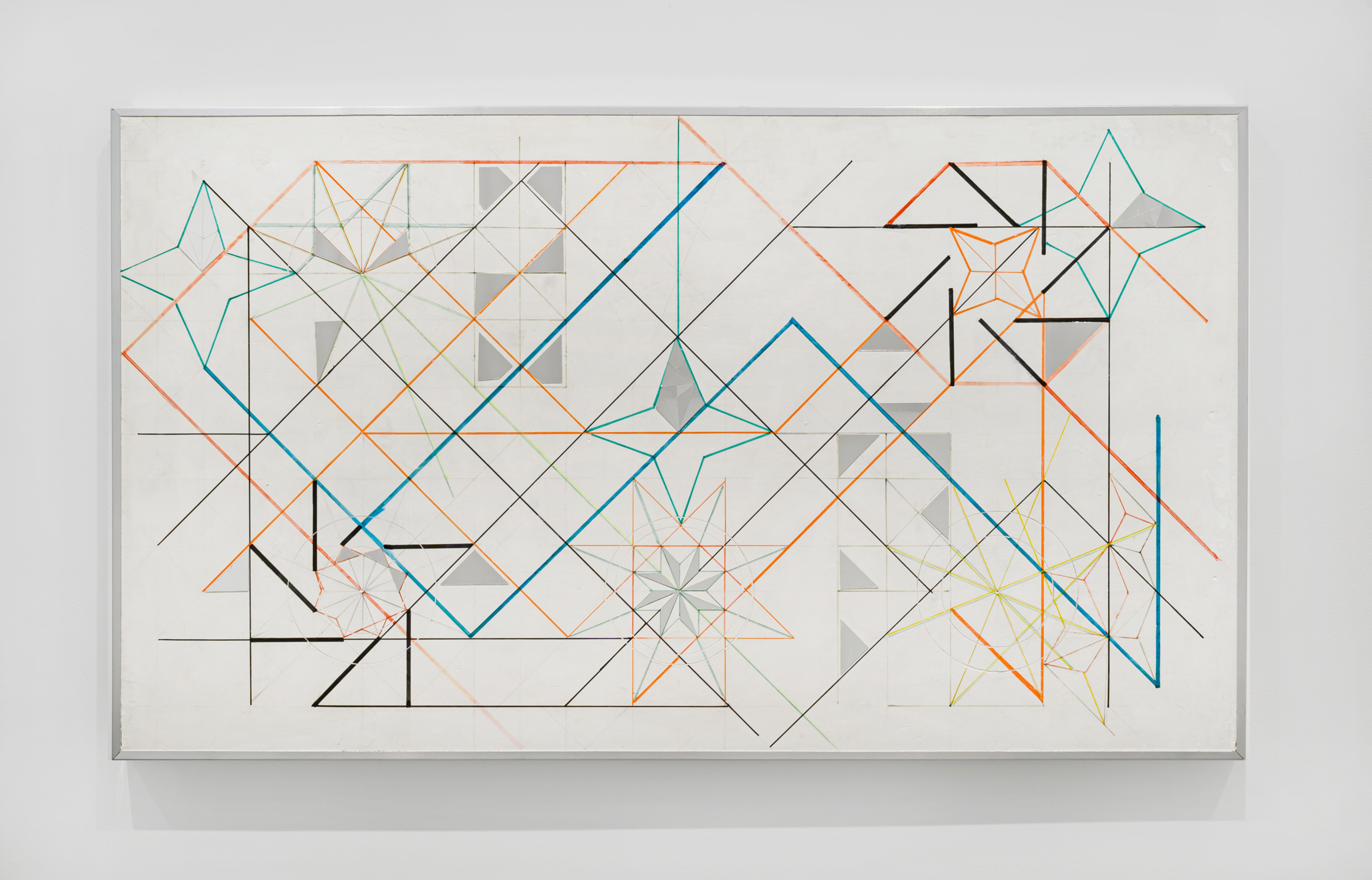 Installation view, Monir&nbsp;Shahroudy Farmanfarmaian,&nbsp;Sunset, Sunrise,&nbsp;Sharjah Art Foundation, United Arab Emirates,&nbsp;October 12 - December 28, 2019