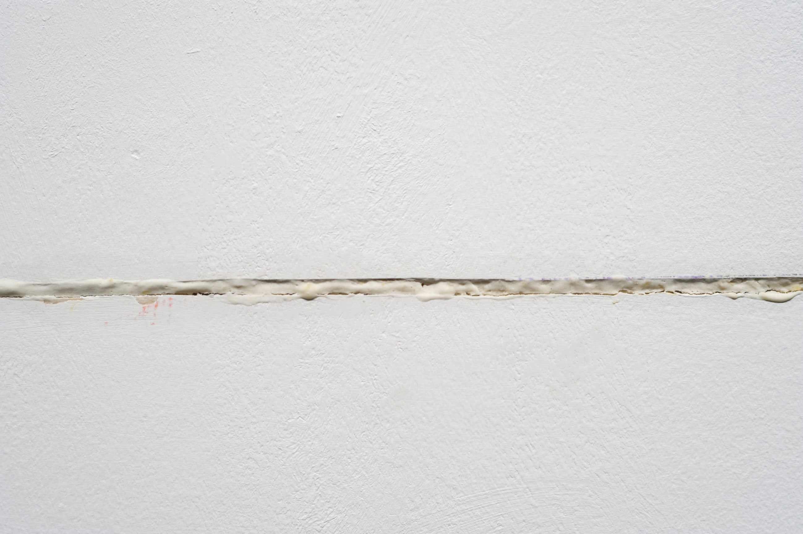 an incision on the wall that is filled with human body fat