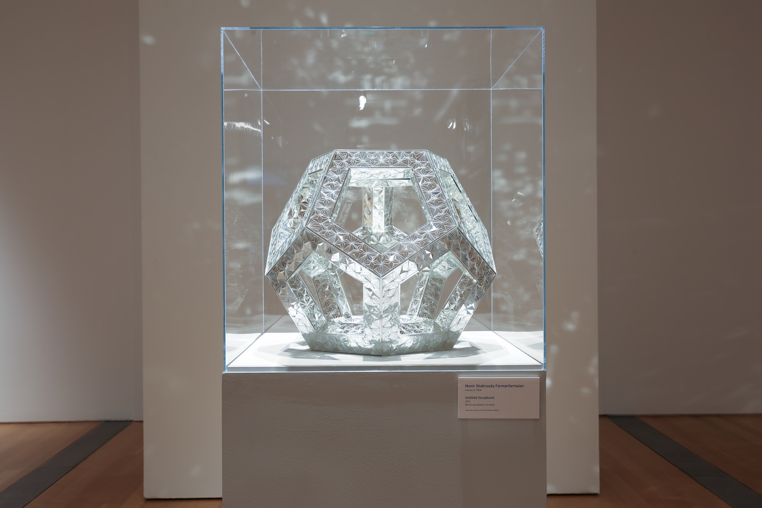 Installation view, Monir Shahroudy Farmanfarmian,&nbsp;Mirror Variations: The Art of Monir Shahroudy Farmanfarmaian,&nbsp;Grand Rapids Art Museum, MI,&nbsp;May 19, 2018 &ndash; October 7, 2018