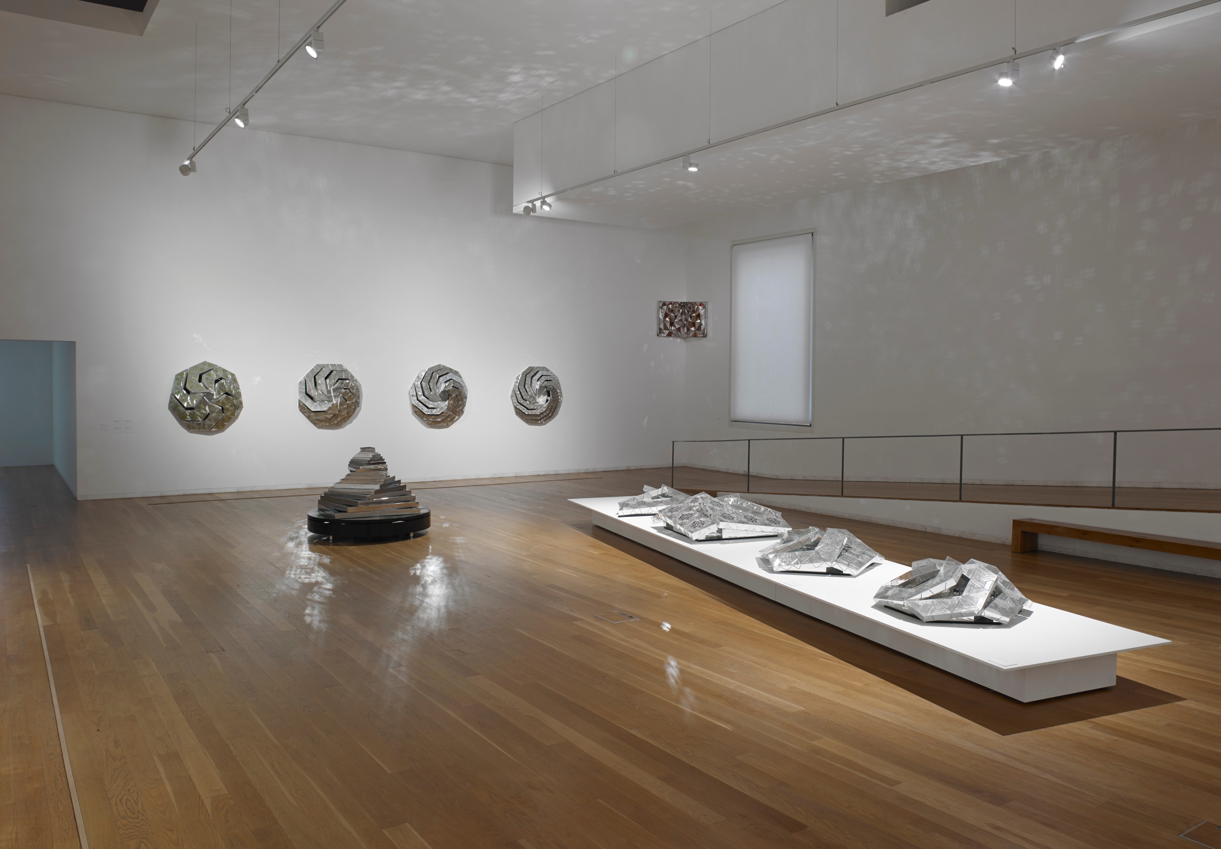 Installation view,&nbsp;Monir Shahroudy Farmanfarmaian: Infinite Possibility. Mirror Works and Drawings 1974&ndash;2014,&nbsp;Serralves Museum of Contemporary Art, Porto, Portugal,&nbsp;October 9, 2014 - January 11, 2015