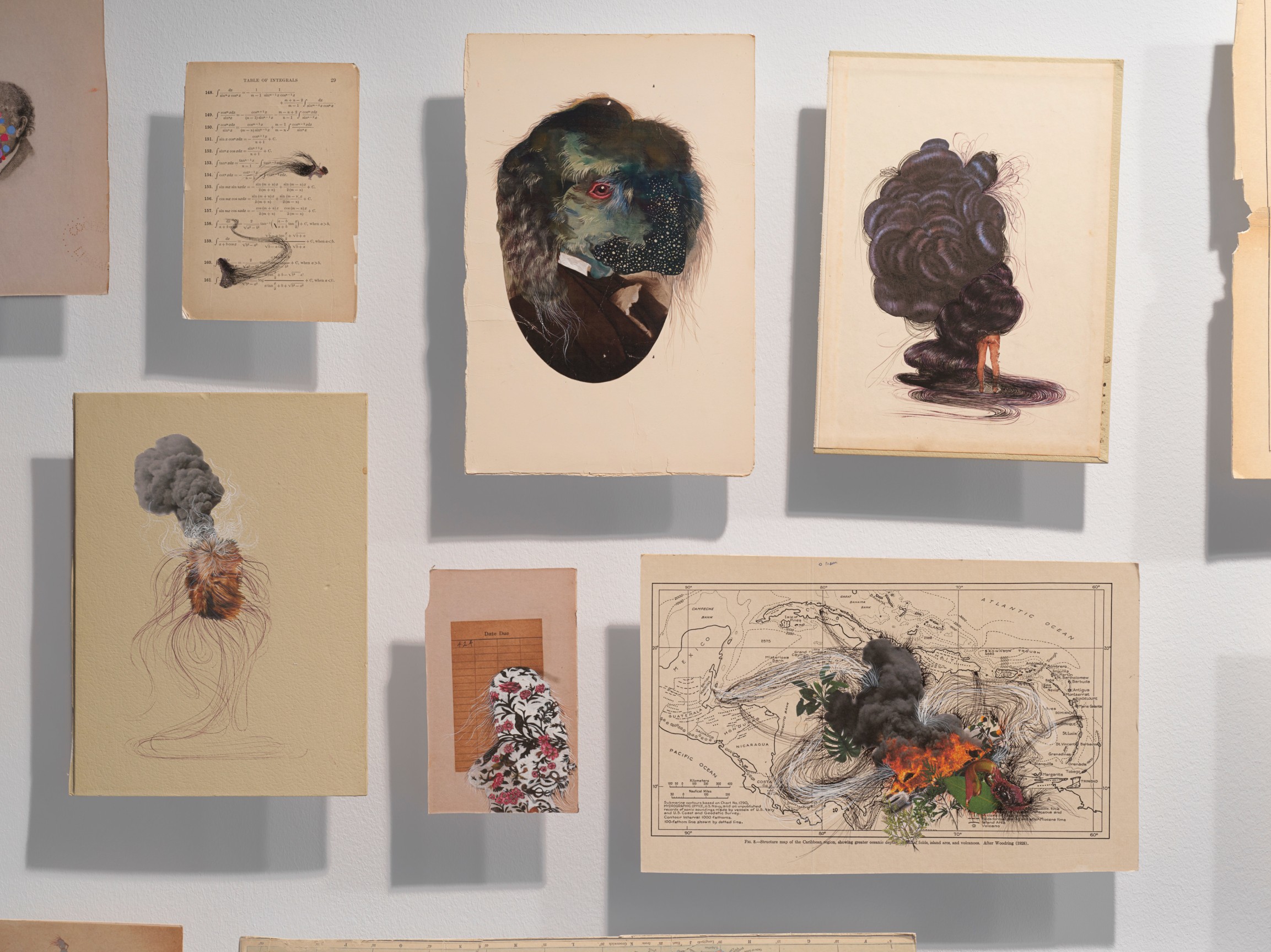 FIRELEI B&Aacute;EZ Those who would douse it (it does not disturb me to accept that there are places where my identity is obscure to me, and the fact that it amazes you does not mean I relinquish it), 2018 (detail)