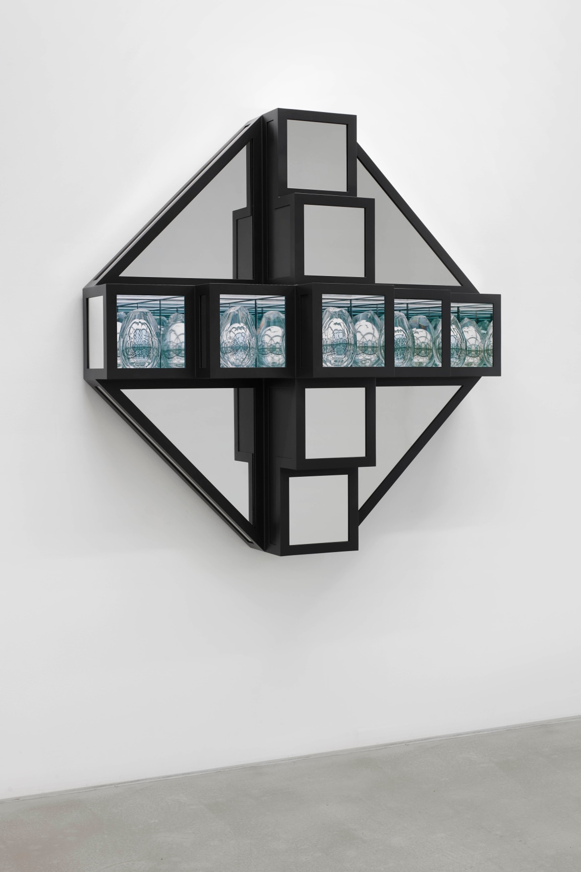 JOSIAH MCELHENY, Crystal Landscape Painting (Mineral), 2019