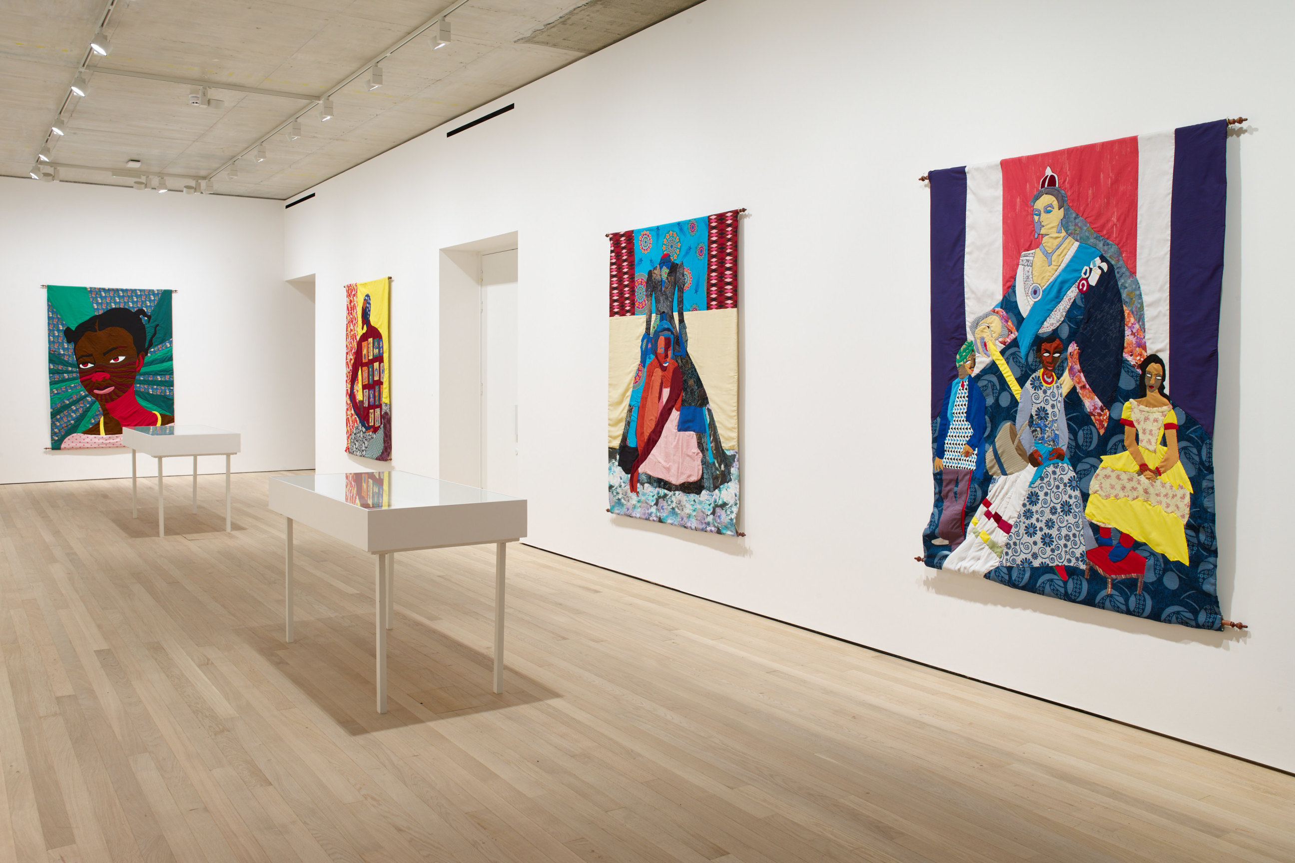 gallery view of several artworks