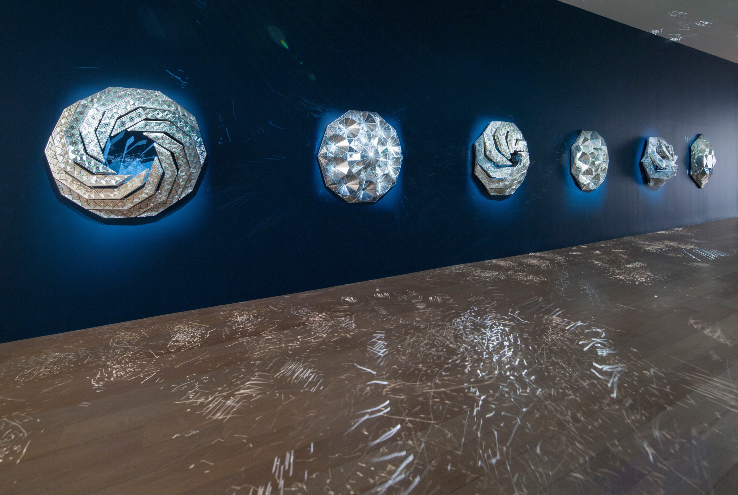 Installation view,&nbsp;Monir Shahroudy Farmanfarmaian,&nbsp;Lineages,&nbsp;Savannah College of Art and Design Museum of Art, Savannah, GA, January 31 - August 6, 2017