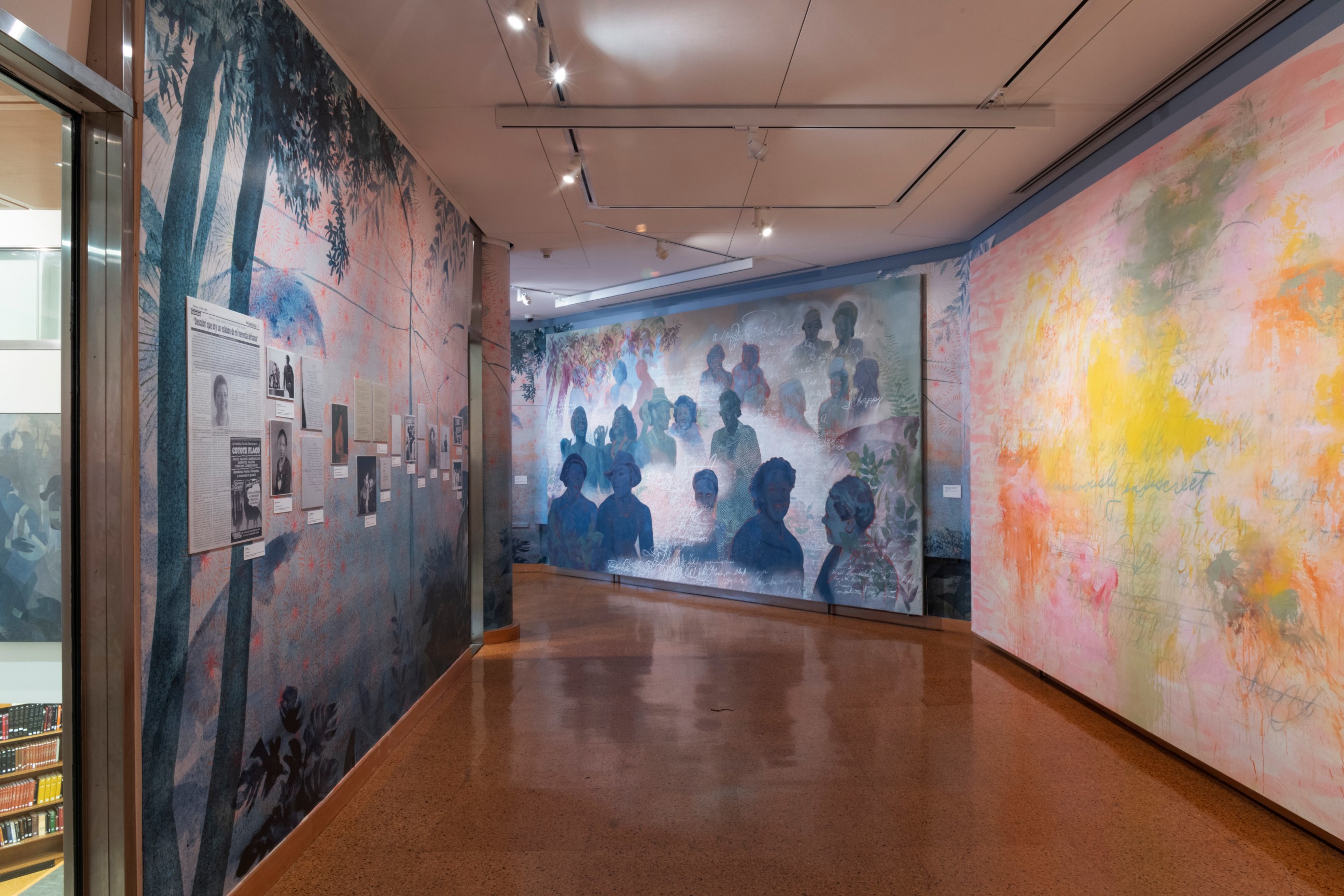 FIRELEI B&Aacute;EZ, Installation view:&nbsp;Joy Out of Fire, presented by The Studio Museum in Harlem,&nbsp;on view at The Schomburg Center for Research in Black Culture, May 1 -November 24, 2018