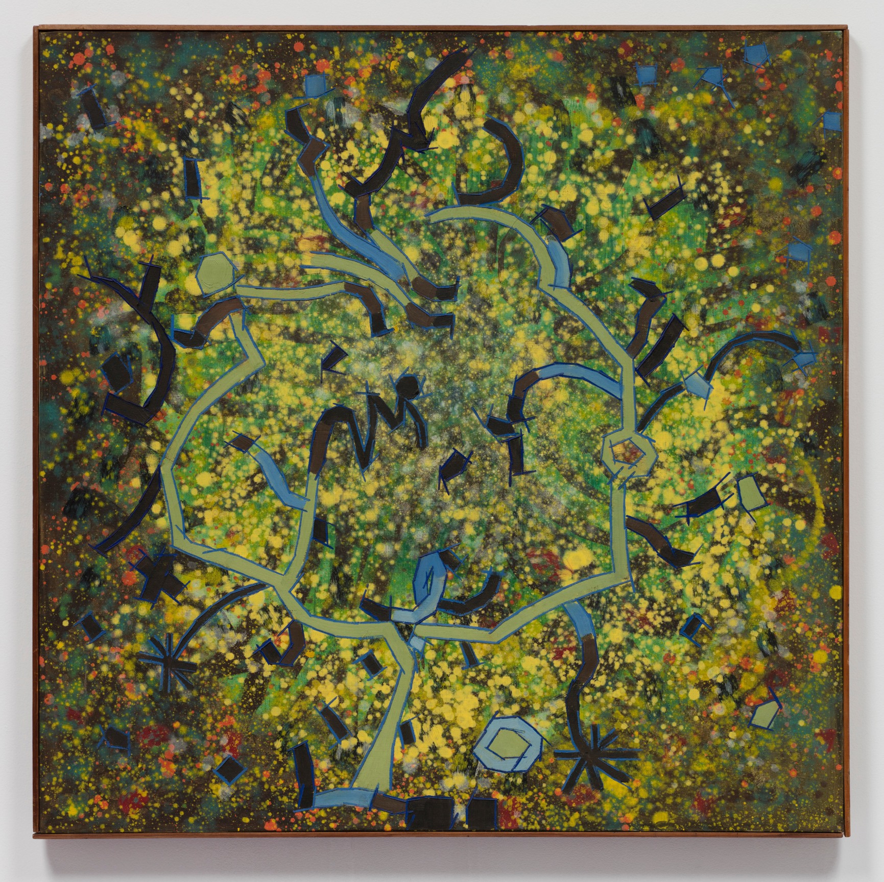 Image of LEE MULLICAN's Tree Catching Stars&nbsp;  1968