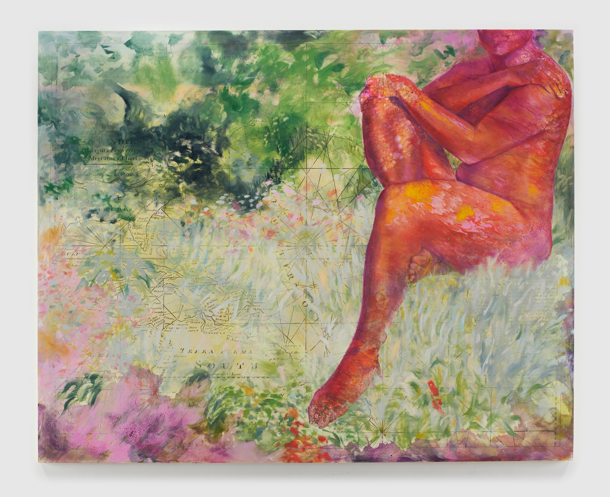 FIRELEI B&Aacute;EZ Laure (New Generall Chart for the West Indies of E. Wright&#039;s Projection), 2021