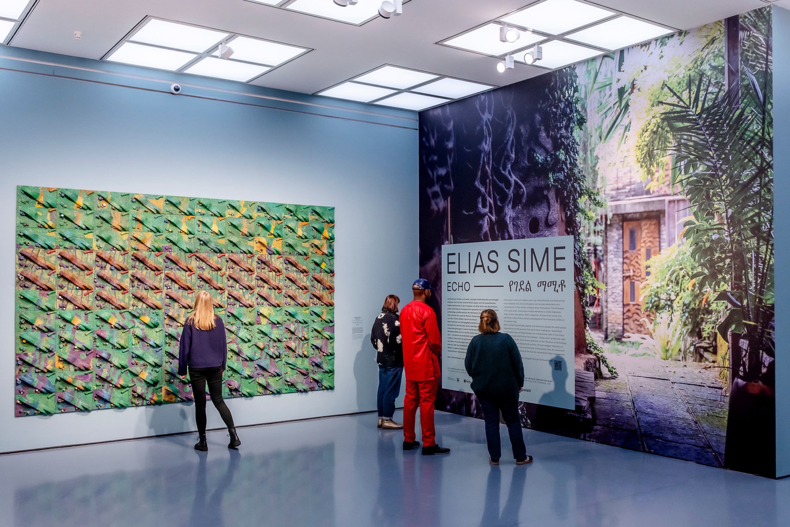 Elias Sime echo installation view