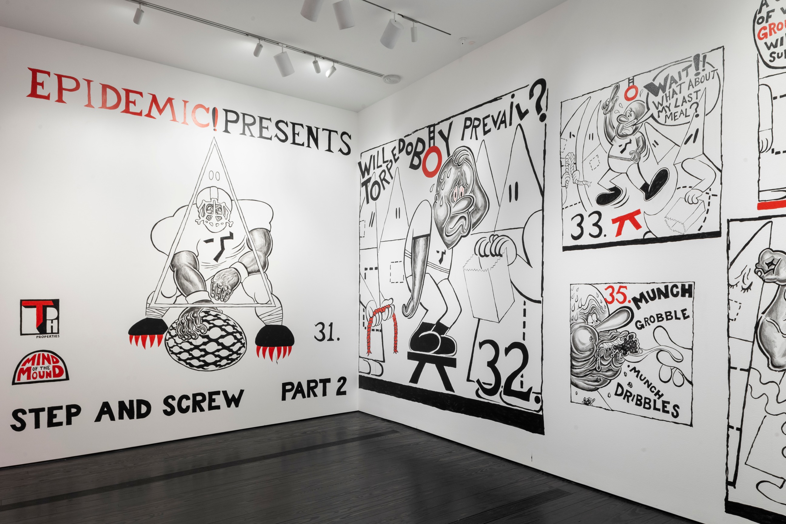 Installation view: Contemporary Focus: Trenton Doyle Hancock