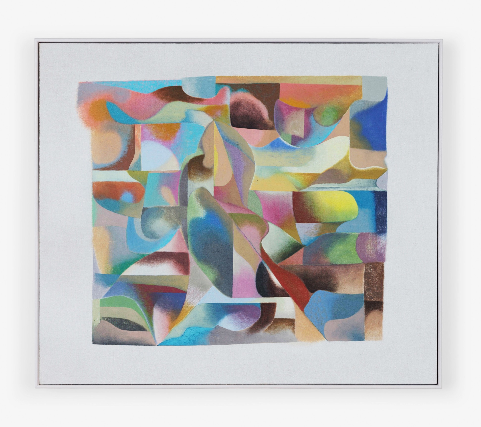 abstract, colorful shapes