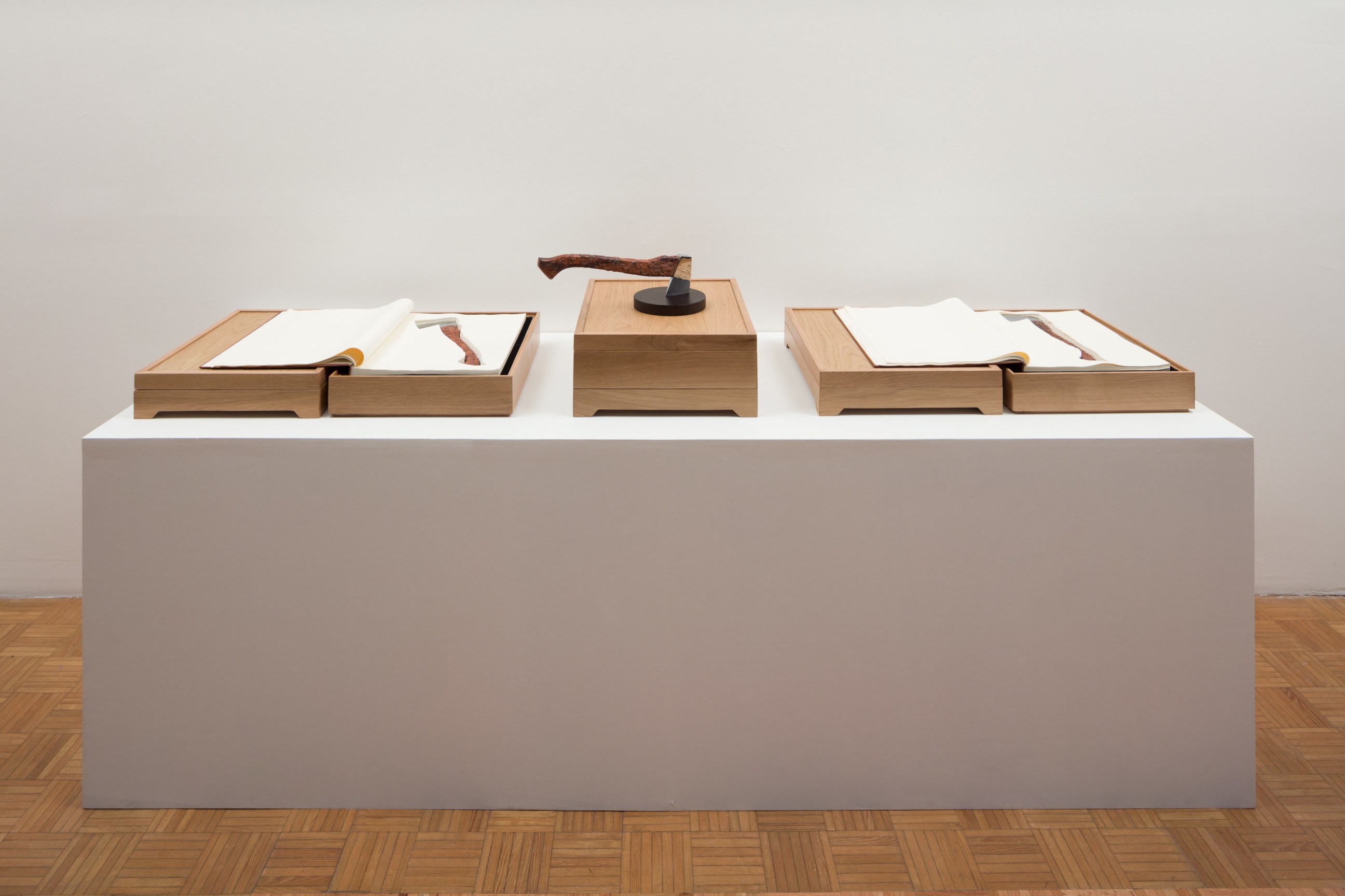 Installation view, The Propeller Group, Luckman Gallery, Los Angeles, CA, December 1, 2018 - March 9, 2019