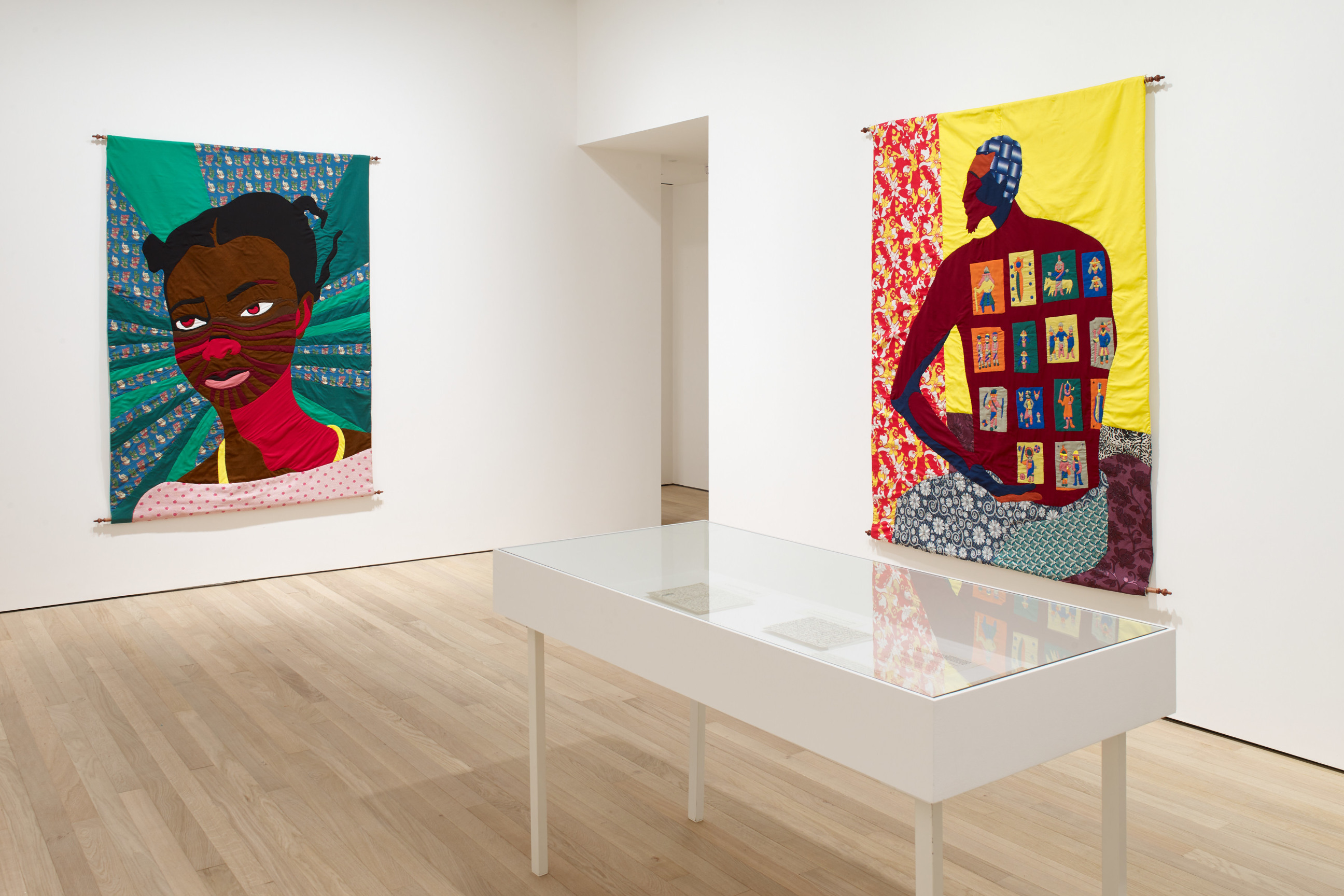 gallery view of two artworks