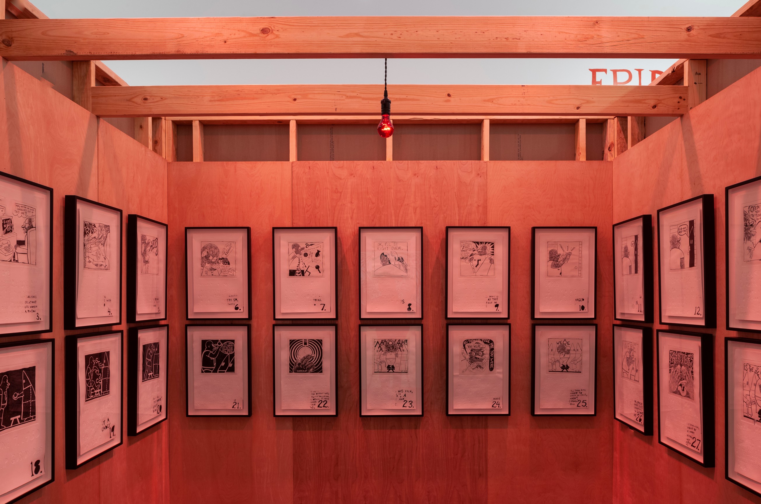 Installation view: Contemporary Focus: Trenton Doyle Hancock