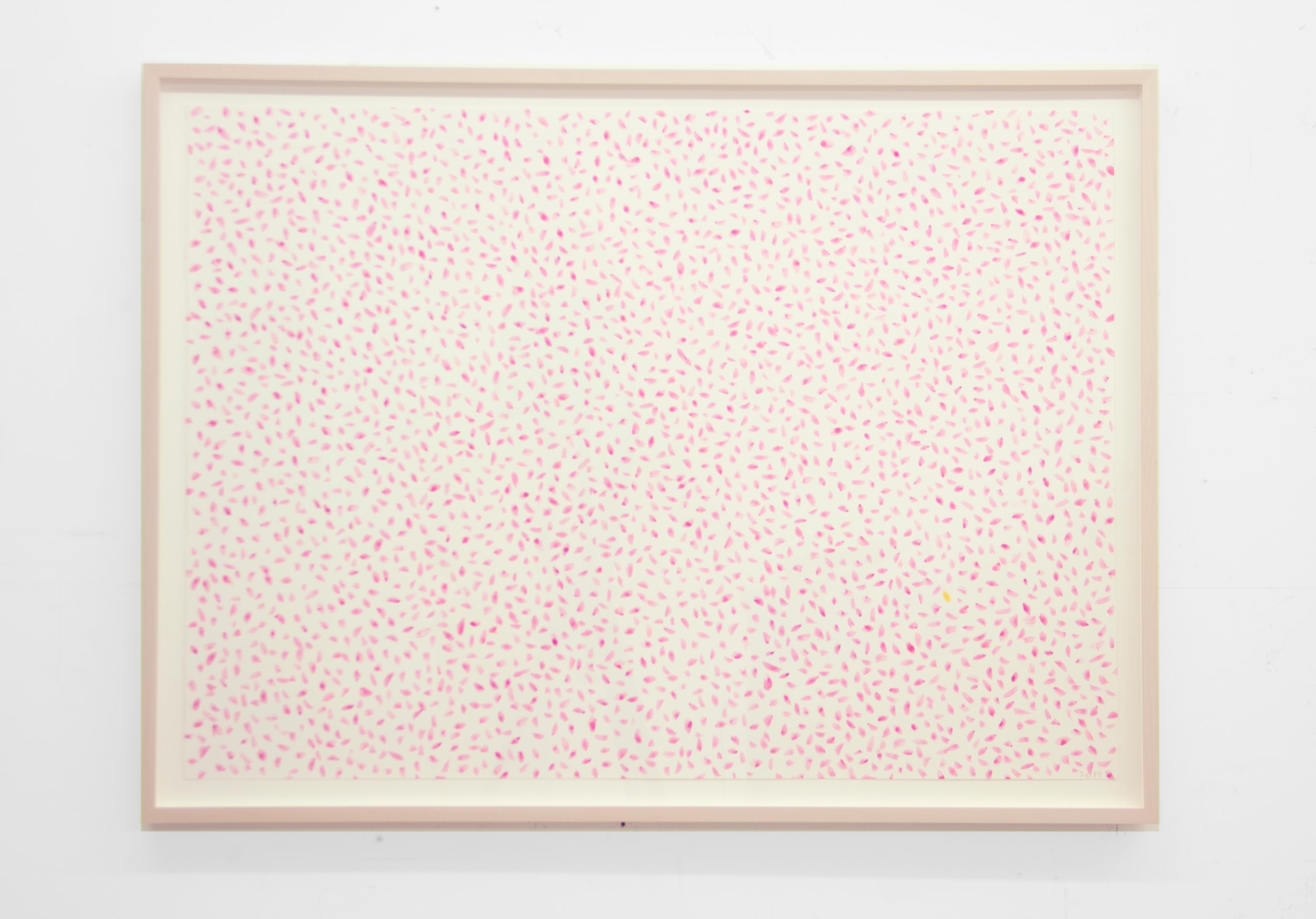 Image of SPENCER FINCH's Prairie (clover, and a bee), 2018