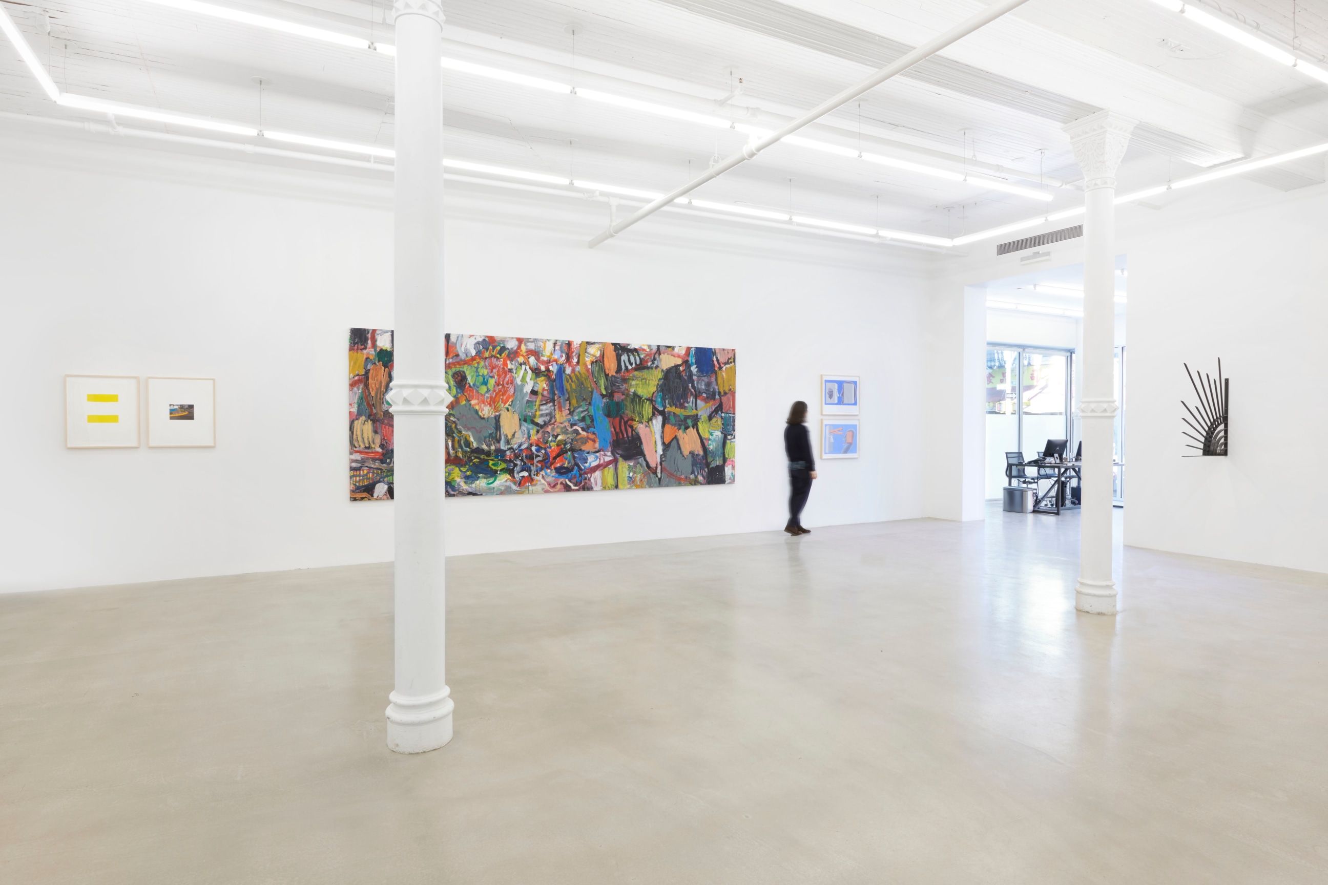 installation view of exhibition