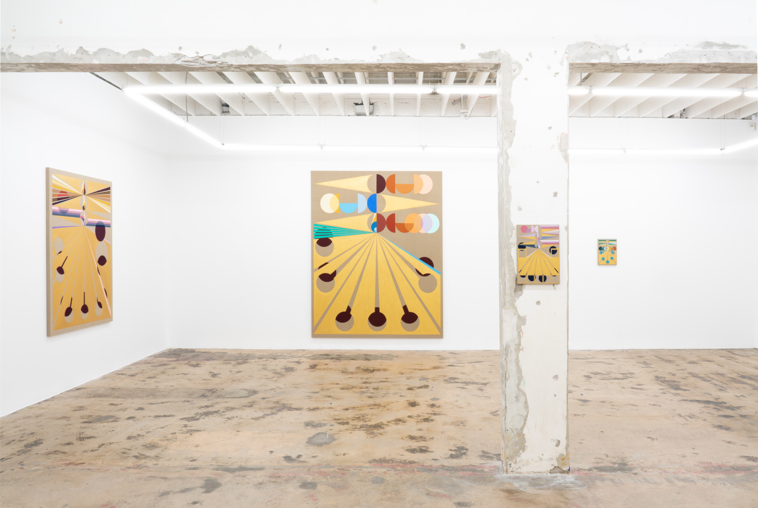 Installation view of Eamon Ore-Giron's&nbsp;Dari&eacute;n Gap, Nina Johnson, Miami, FL, December 2, 2019 - January 4, 2020