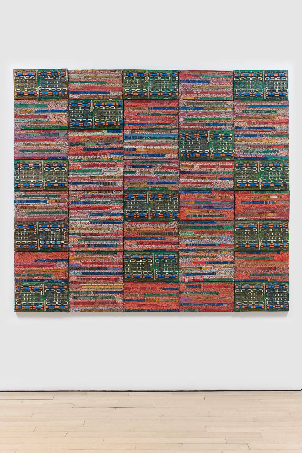 installation view of one artwork