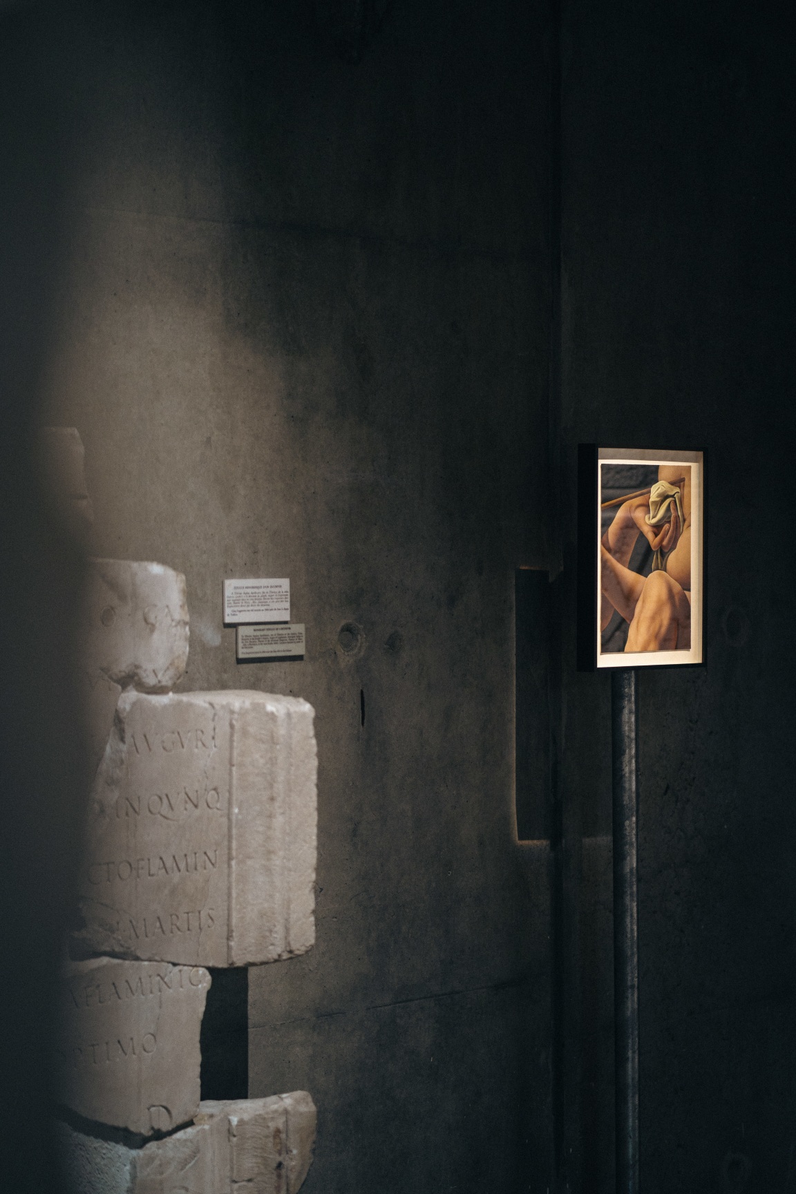 Installation view, Jesse Mockrin, manifesto of fragility,&nbsp;16th Lyon Biennale of Contemporary Art, Lyon, France, September 14 - December 31, 2022