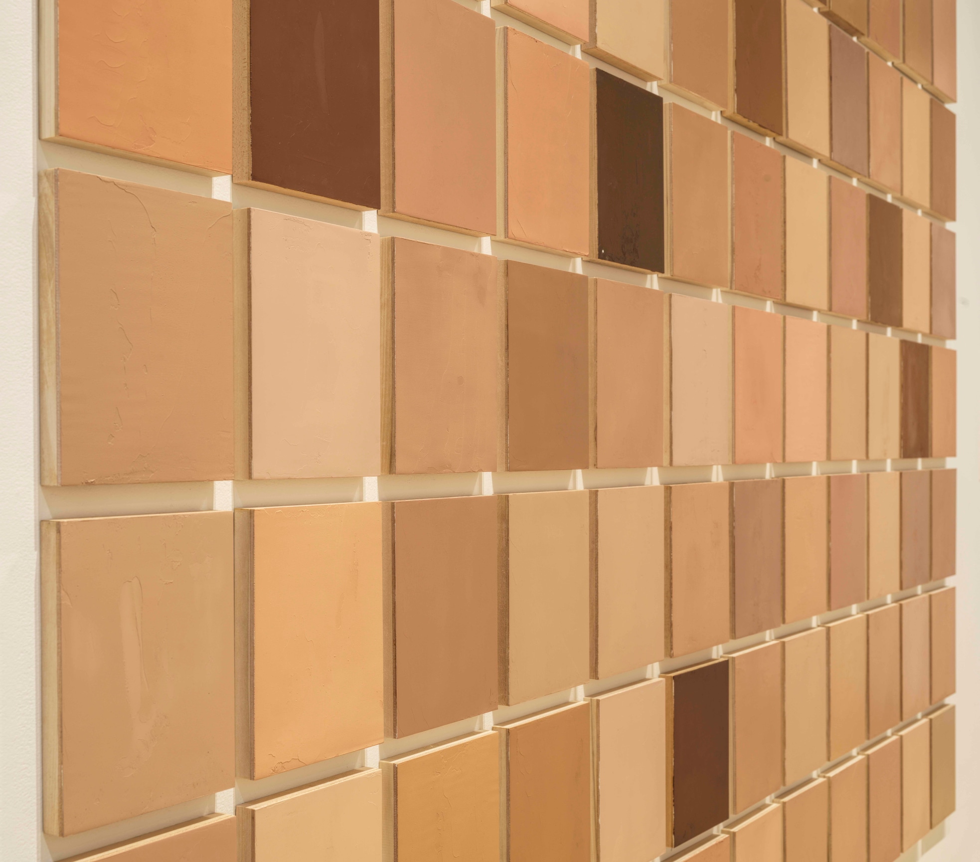 Installation view, (Re)Generations: Rina Banerjee, Byron Kim, and Howardena Pindell amid the Mr. and Mrs. John D. Rockefeller 3rd Collection, Asia Society, New York, NY, March 4 - August 10, 2025, Courtesy of Asia Society, New York.&nbsp;Photograph &copy; Bruce M. White, 2025.