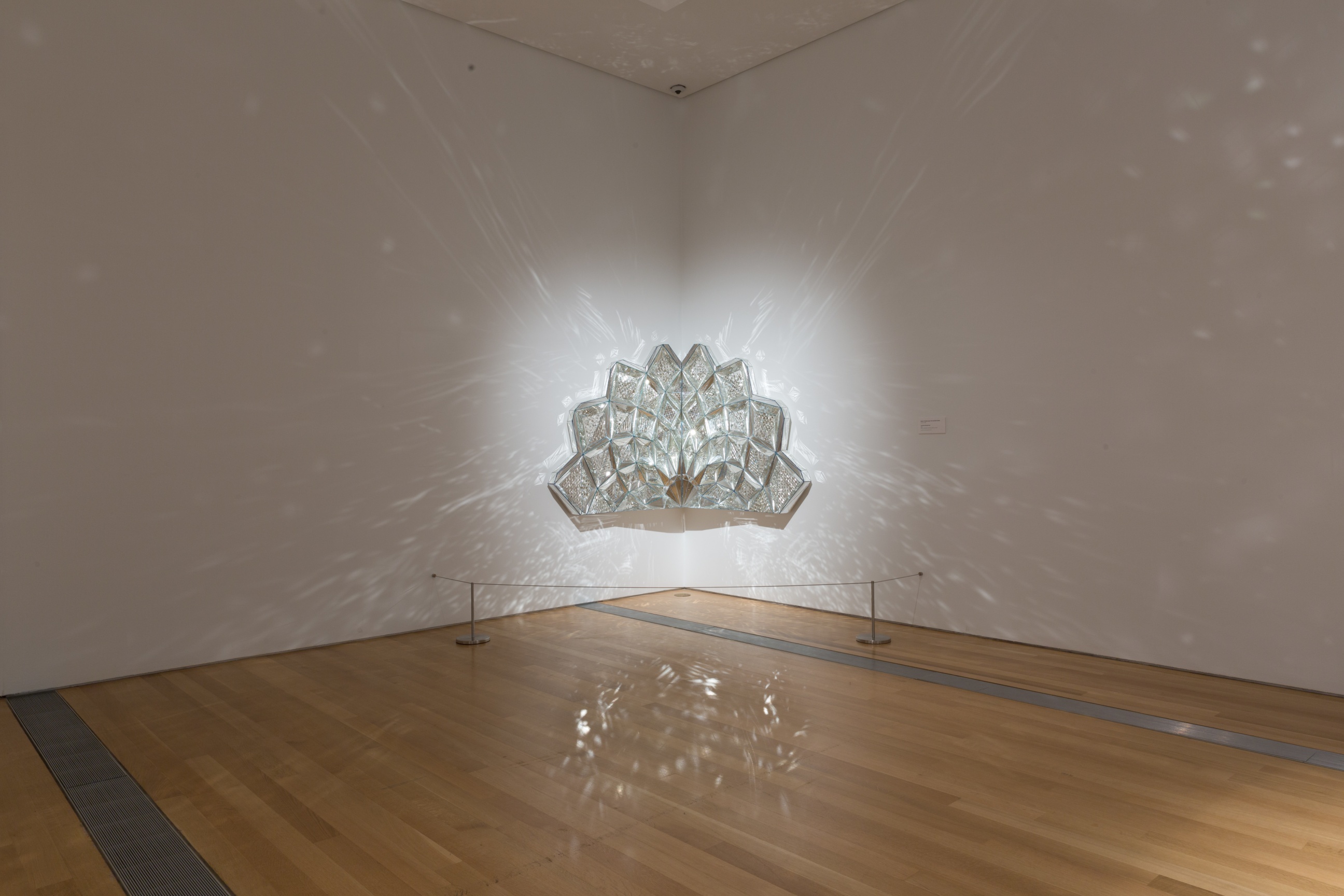 Installation view, Monir Shahroudy Farmanfarmian,&nbsp;Mirror Variations: The Art of Monir Shahroudy Farmanfarmaian,&nbsp;Grand Rapids Art Museum, MI,&nbsp;May 19, 2018 &ndash; October 7, 2018