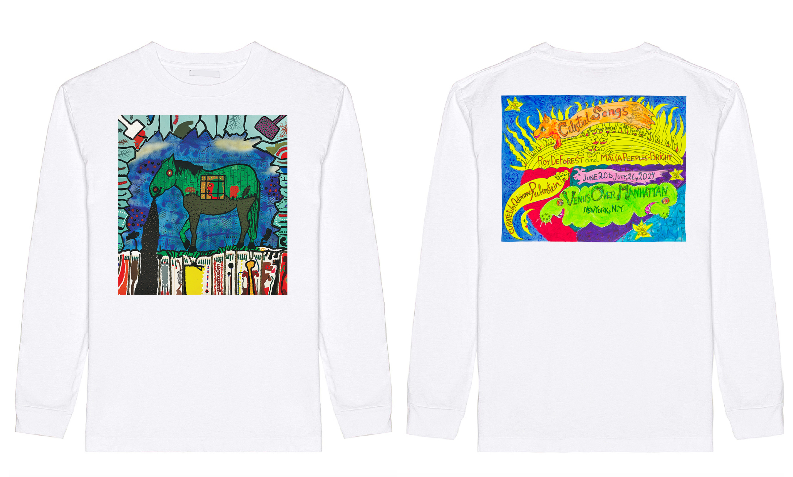 PREORDER - Maija Peeples-Bright &amp; Roy De Forest: Long Sleeve Shirt