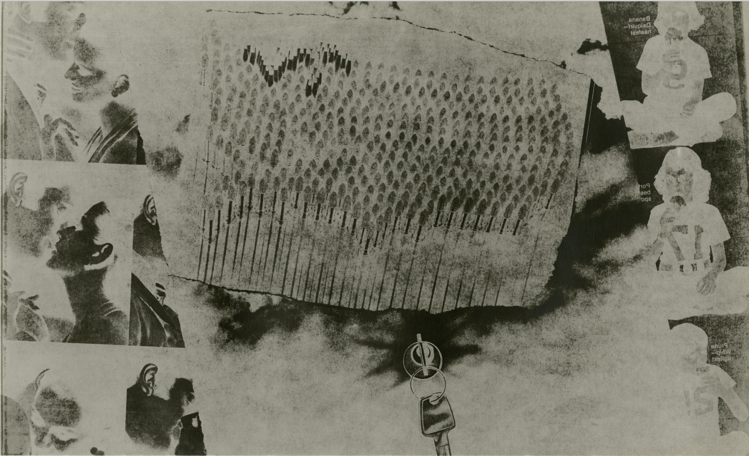 Untitled, 1973, from the series Trivia 2, Verifax matrix print