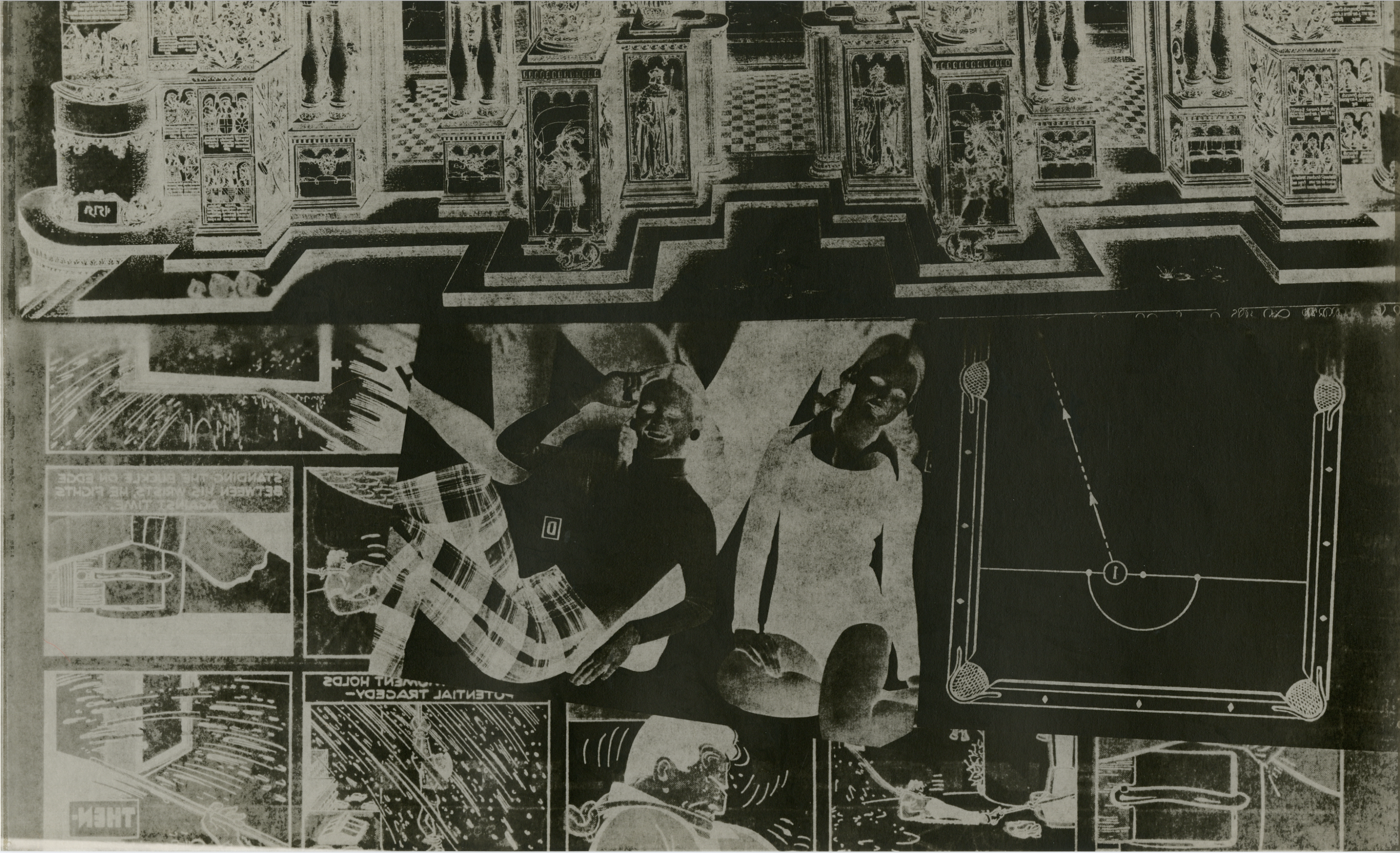 Untitled, 1973, from the series Trivia 2, Verifax matrix print
