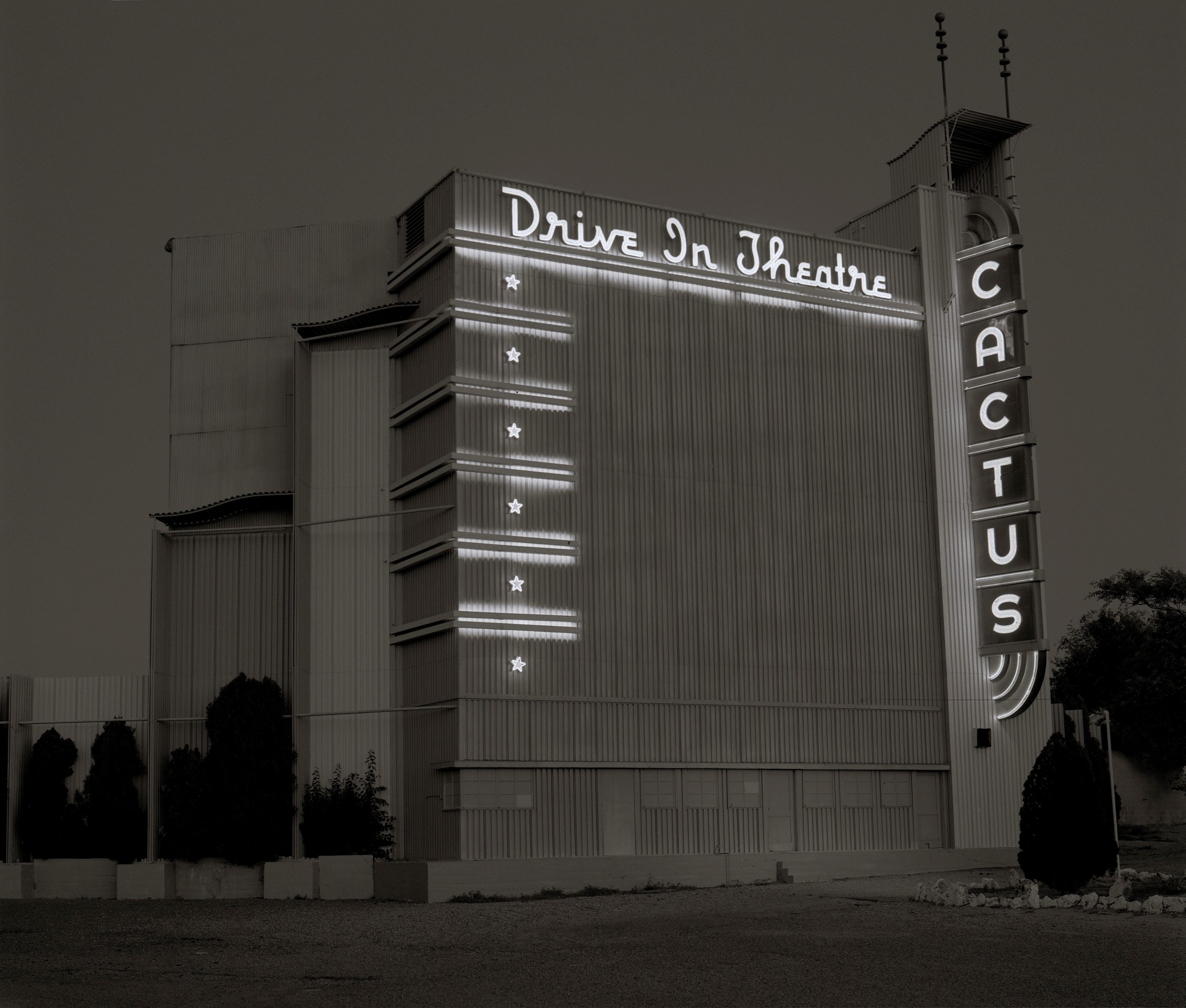 Cactus Drive-in Theater, Albuquerque, New Mexico, 1974