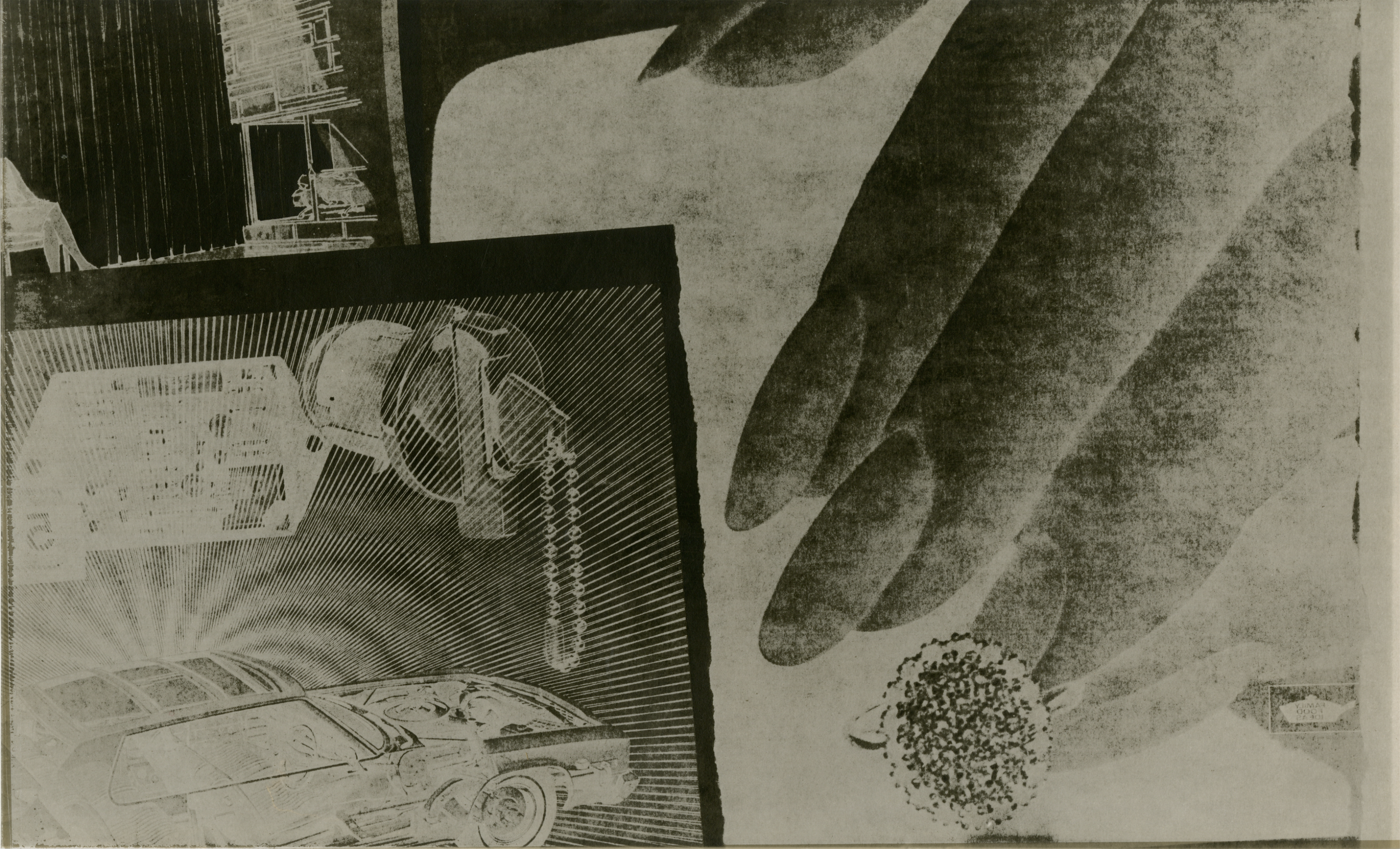 Untitled, 1973, from the series Trivia 2, Verifax matrix print