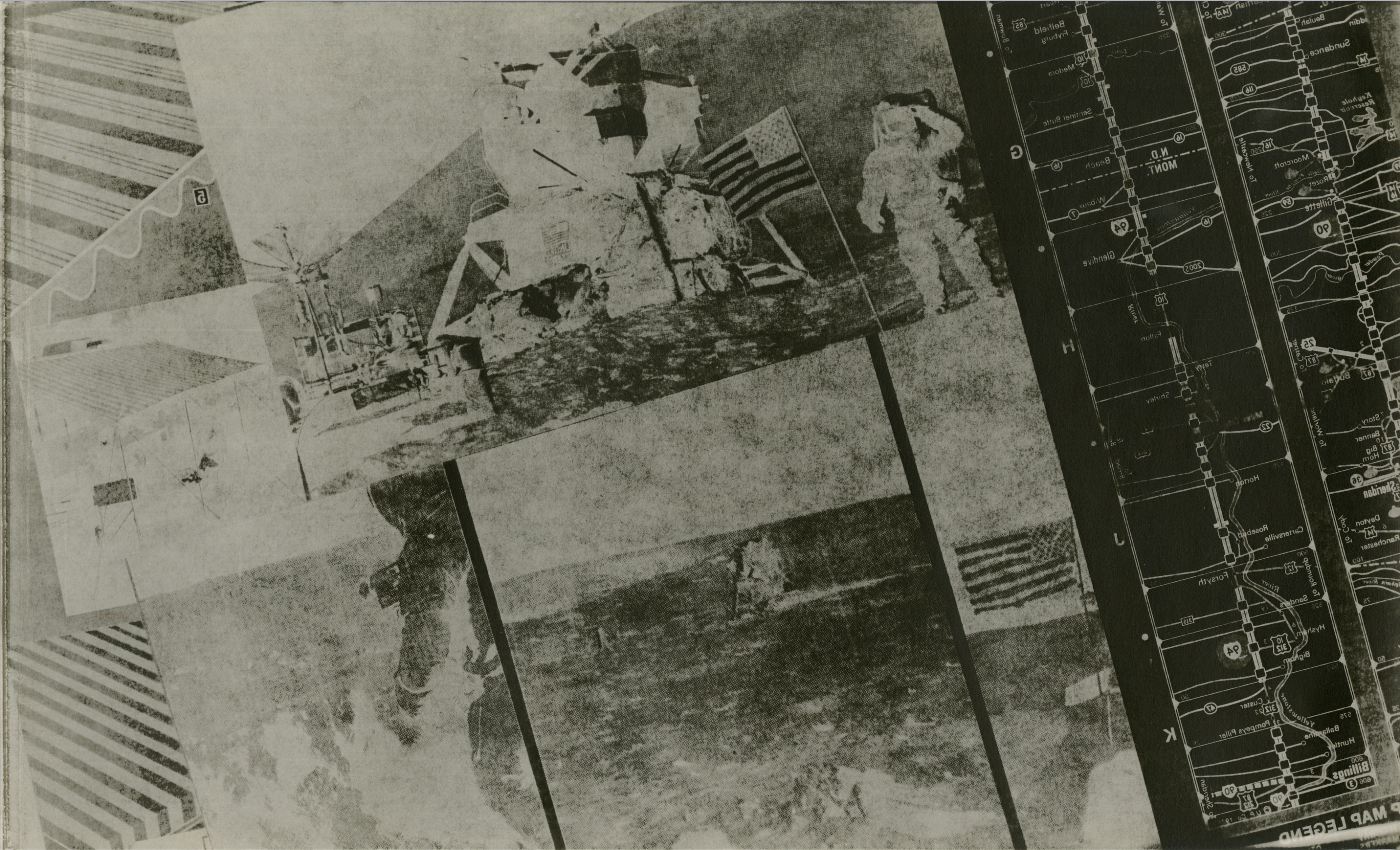 Untitled, 1973, from the series Trivia 2, Verifax matrix print