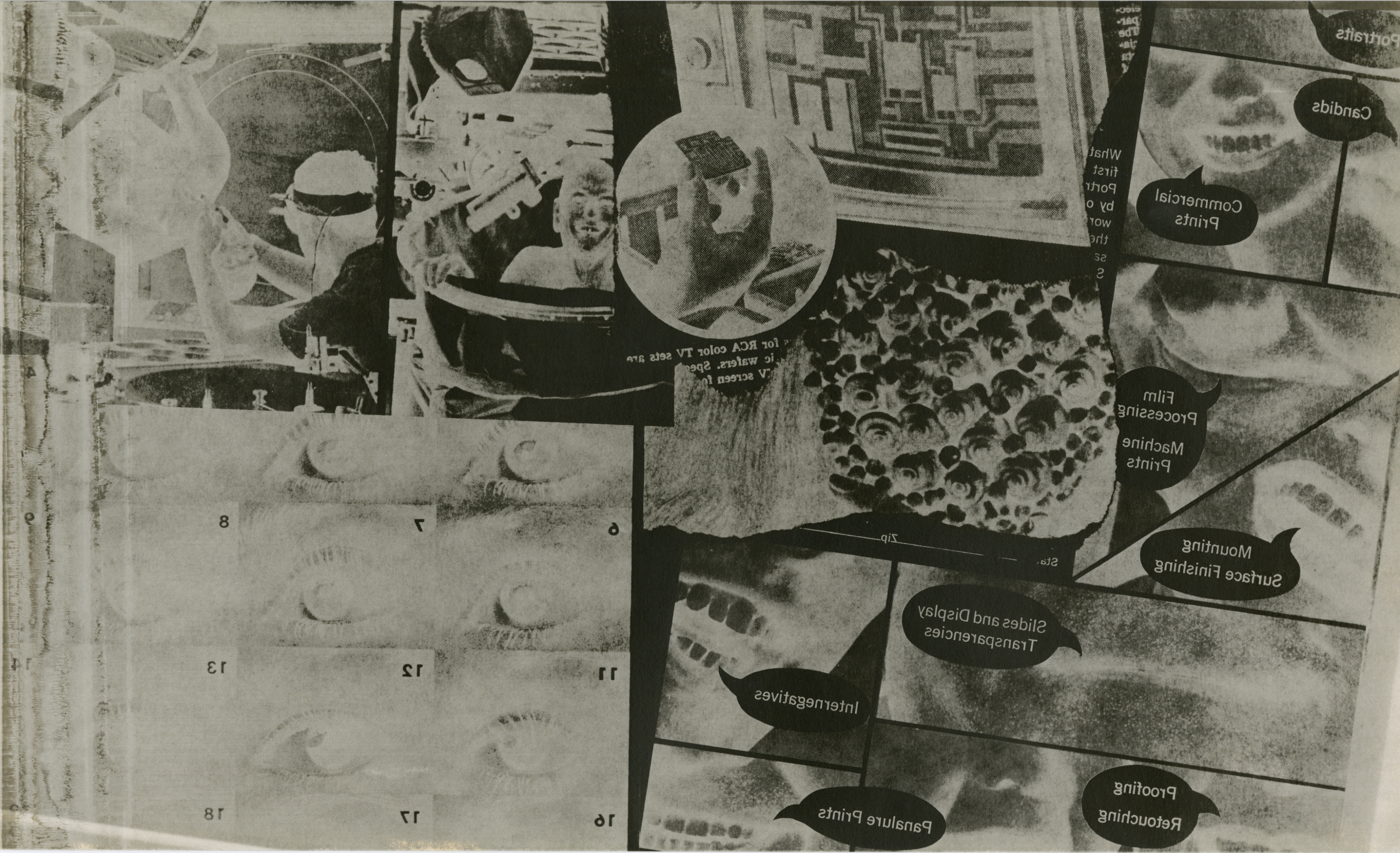 Untitled, 1973, from the series Trivia 2, Verifax matrix print